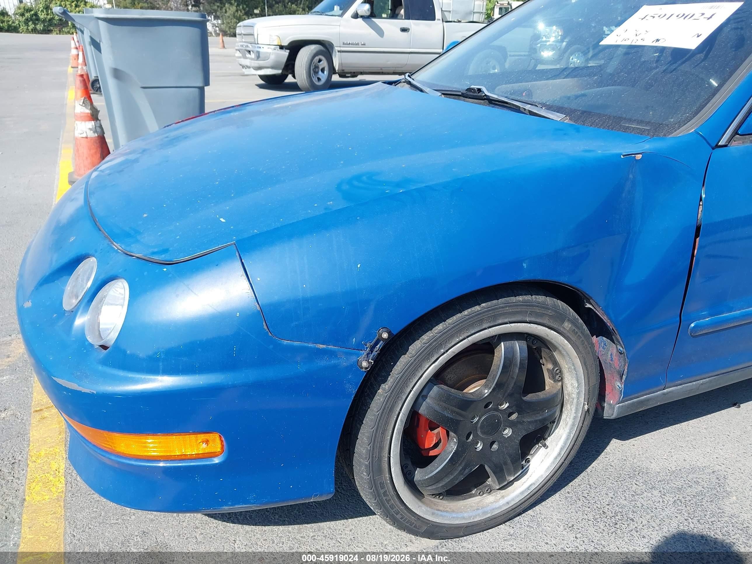 1999 Acura Integra Ls Blue vin: JH4DB7659XS003659