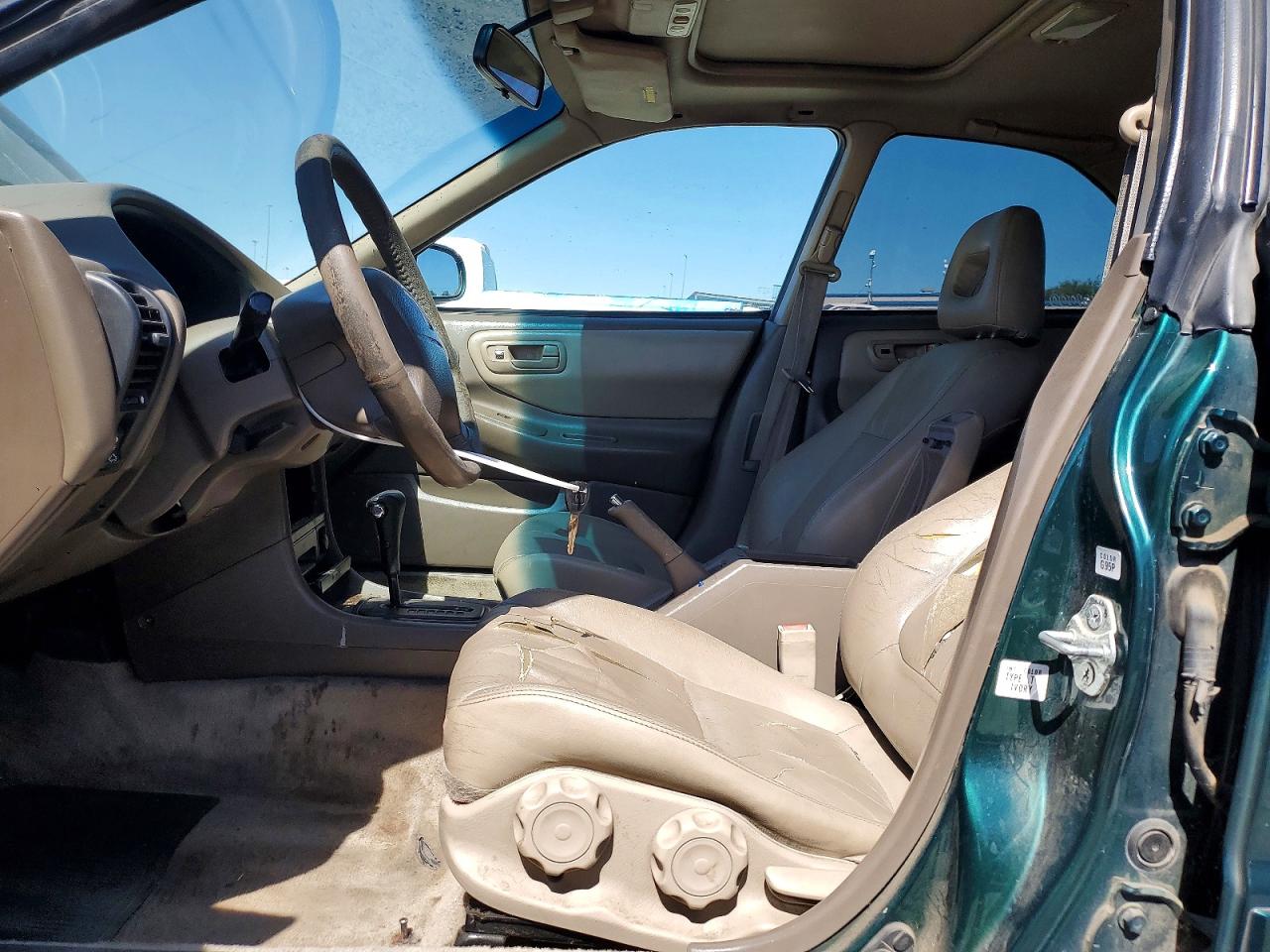 2000 Acura Integra Gs Green vin: JH4DB7662YS002914