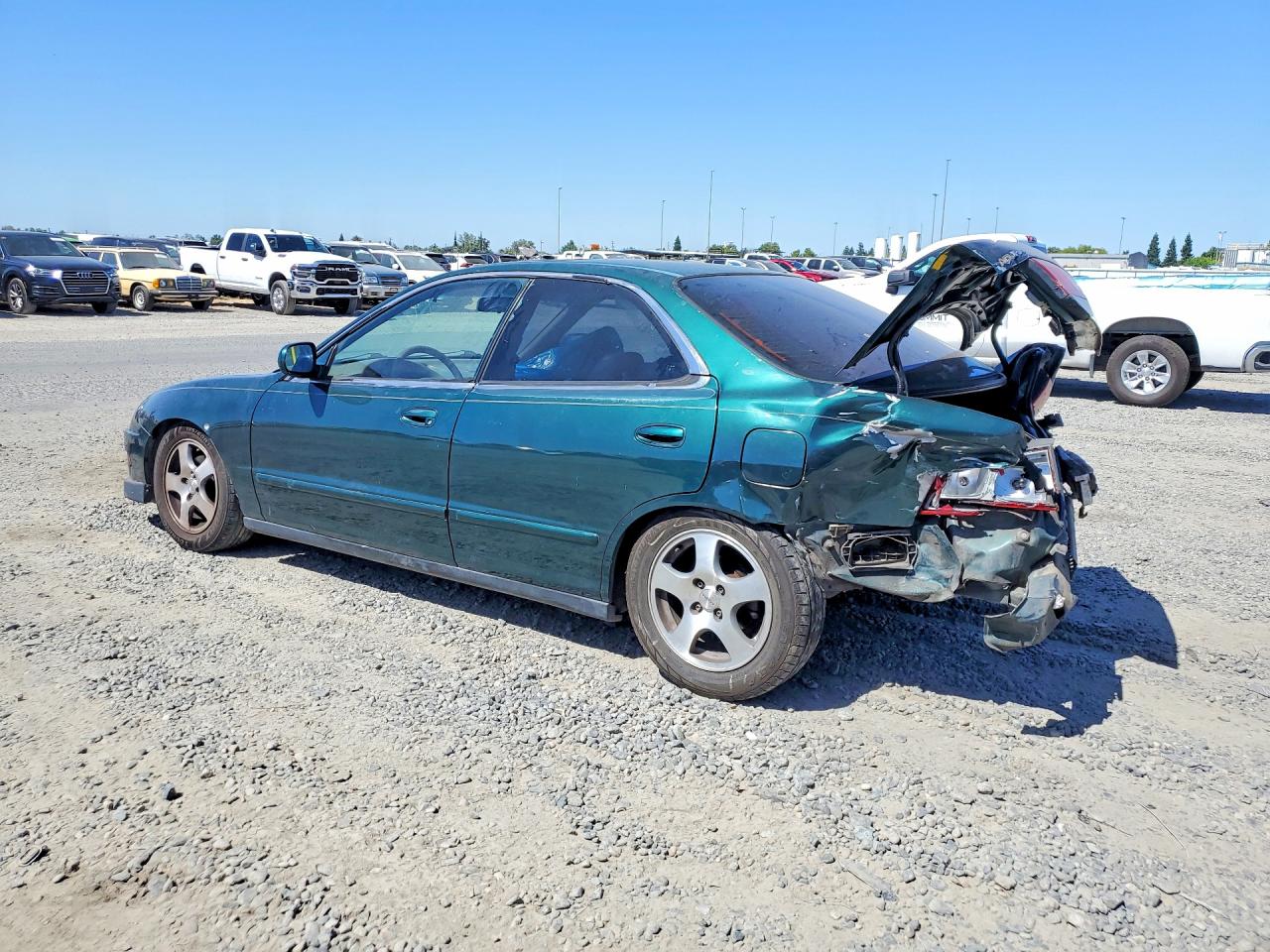 2000 Acura Integra Gs Green vin: JH4DB7662YS002914