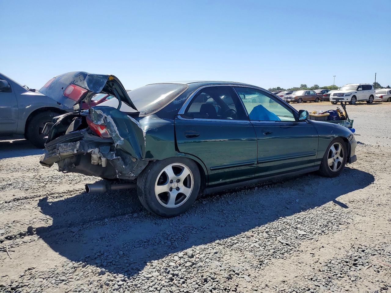 2000 Acura Integra Gs Green vin: JH4DB7662YS002914