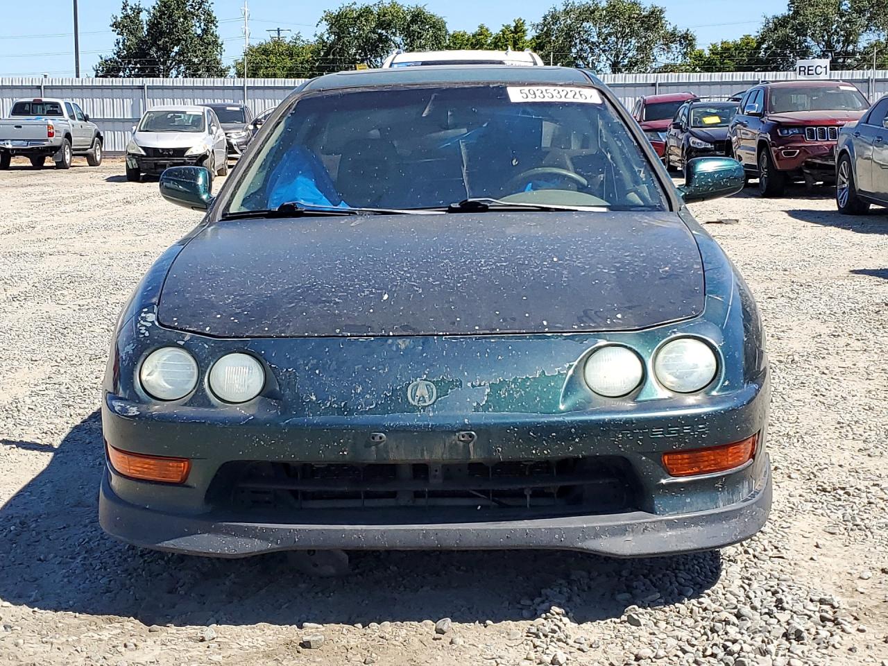 2000 Acura Integra Gs Green vin: JH4DB7662YS002914