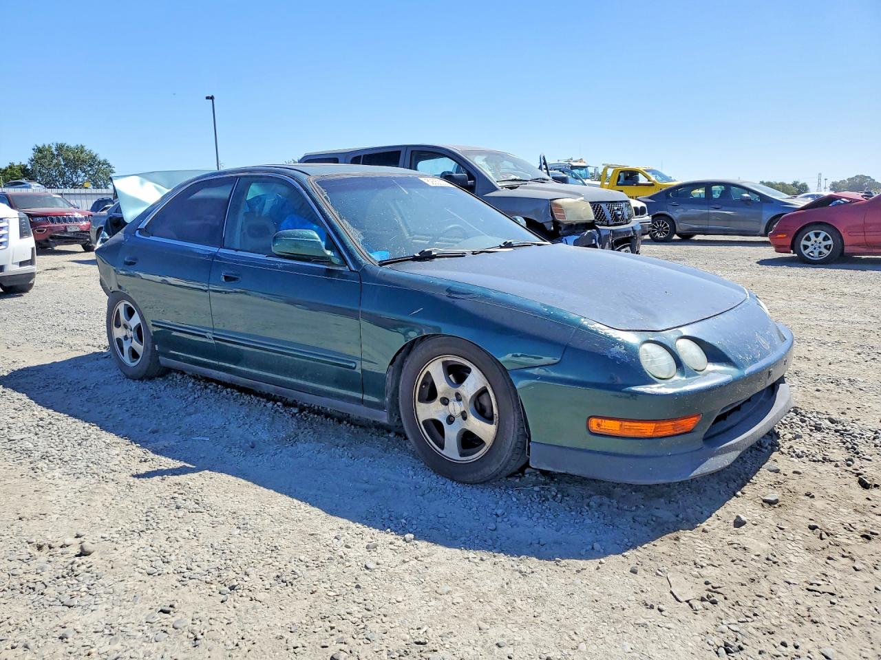 2000 Acura Integra Gs Green vin: JH4DB7662YS002914