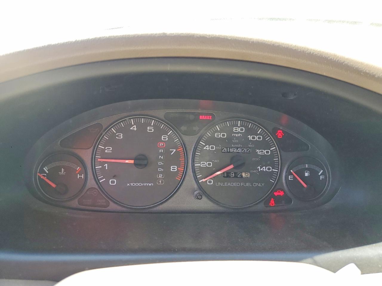 2000 Acura Integra Gs Green vin: JH4DB7662YS002914