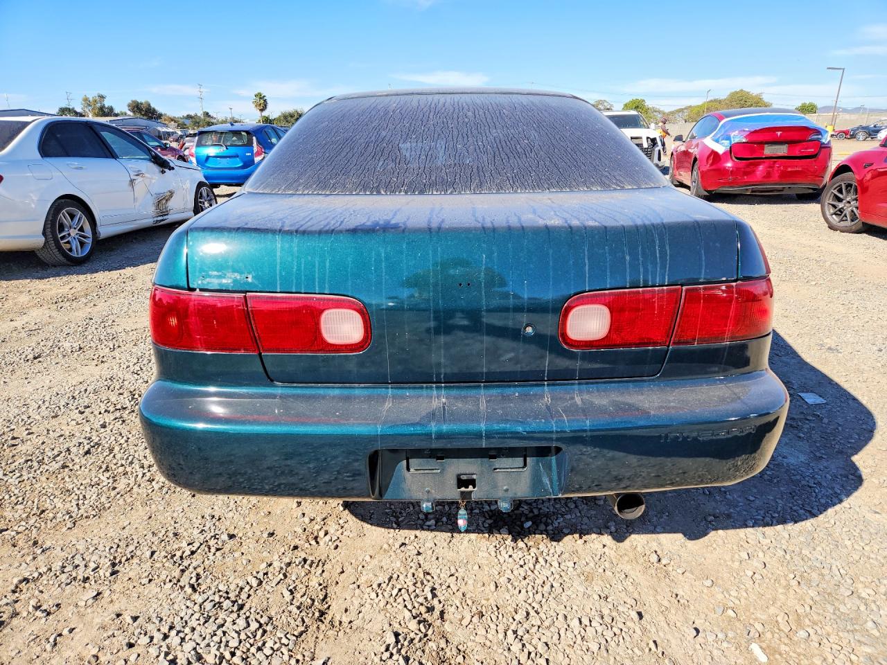 1998 Acura Integra Gs Teal vin: JH4DB7663WS006760