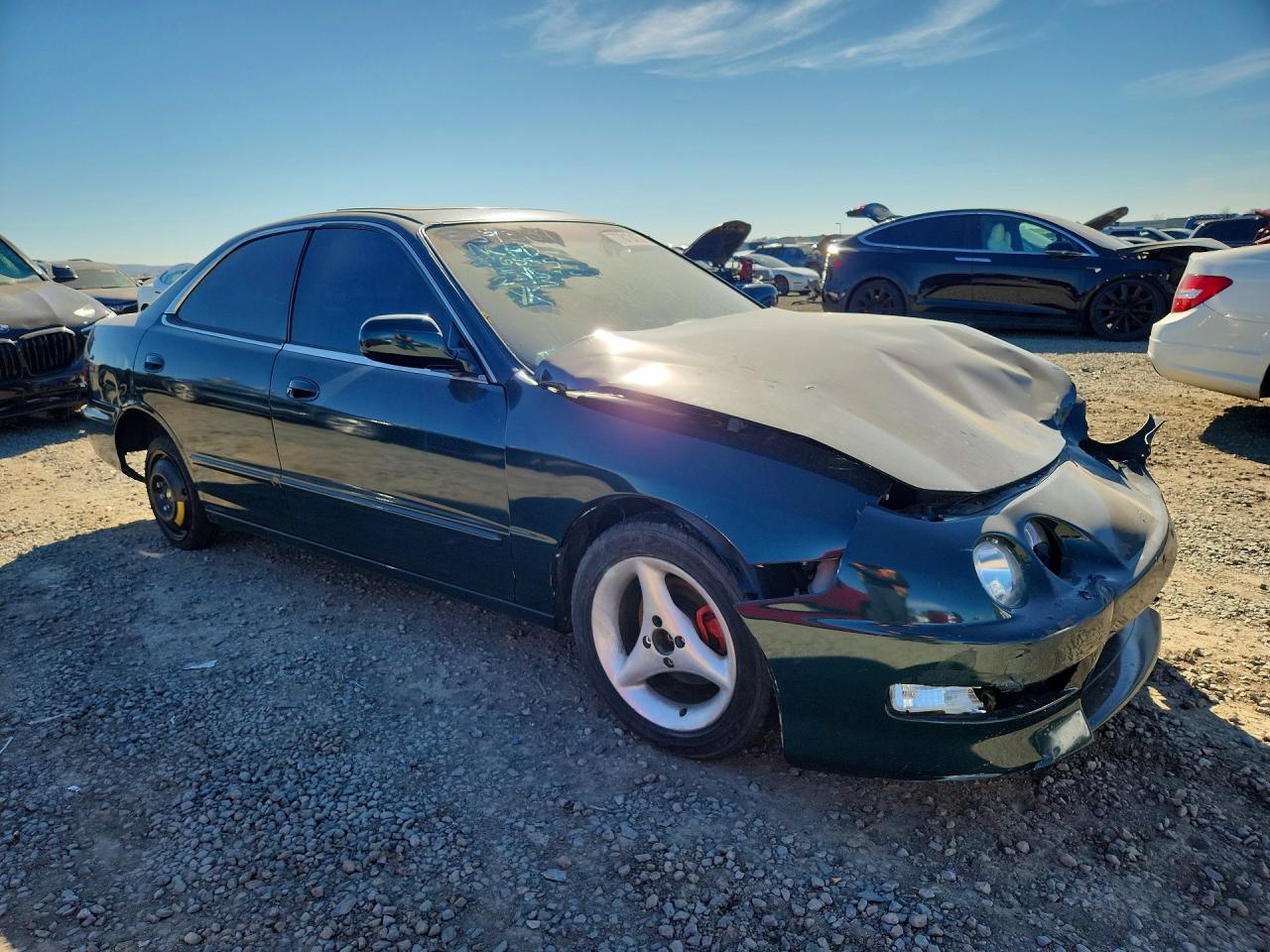 1998 Acura Integra Gs Teal vin: JH4DB7663WS006760