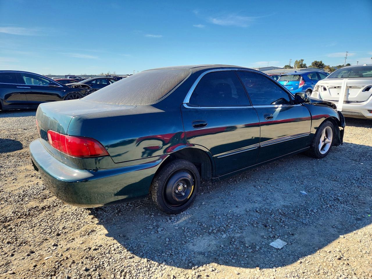 1998 Acura Integra Gs Teal vin: JH4DB7663WS006760