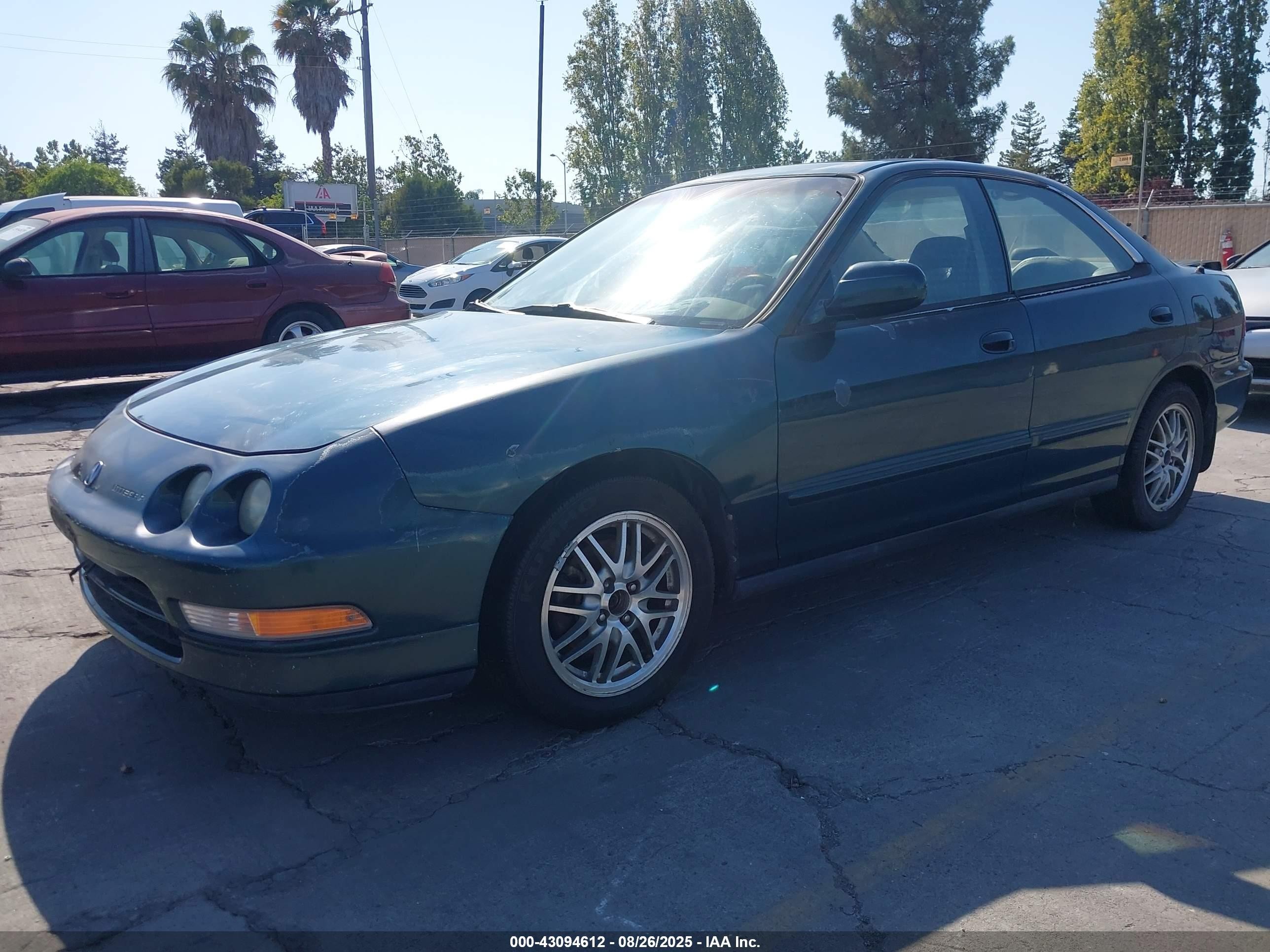 1997 Acura Integra Gs Green vin: JH4DB7664VS005731
