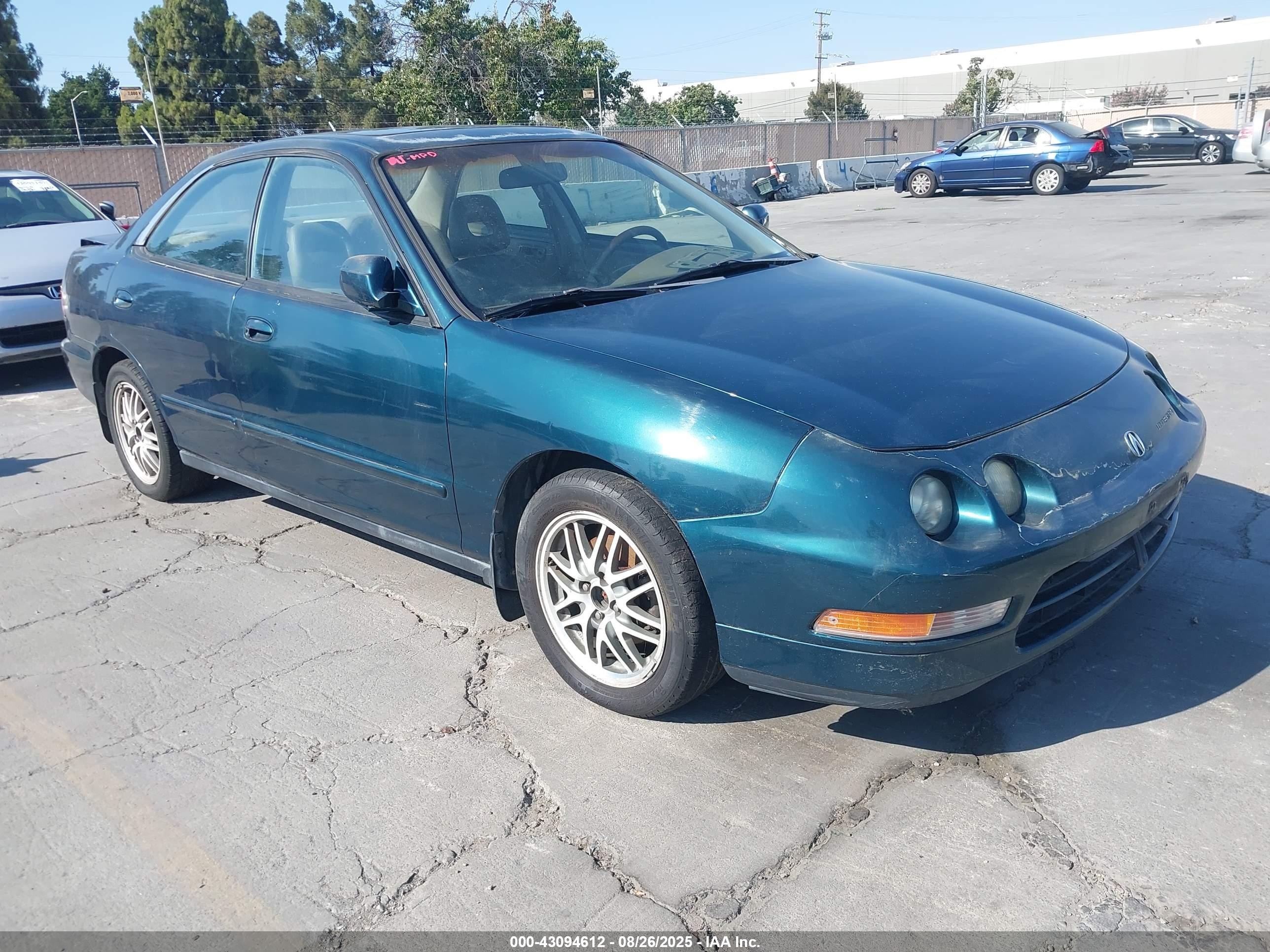 1997 Acura Integra Gs Green vin: JH4DB7664VS005731