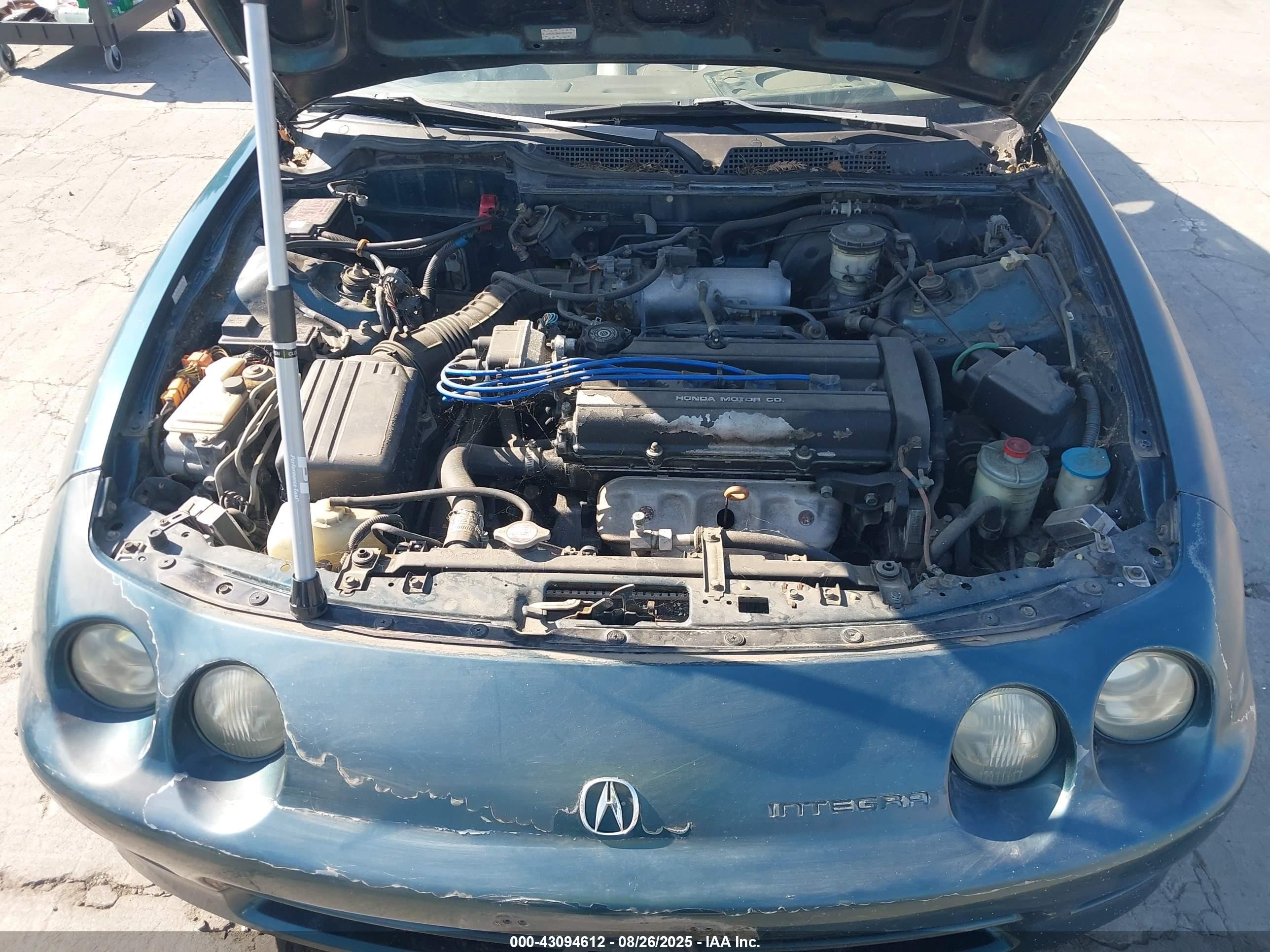 1997 Acura Integra Gs Green vin: JH4DB7664VS005731