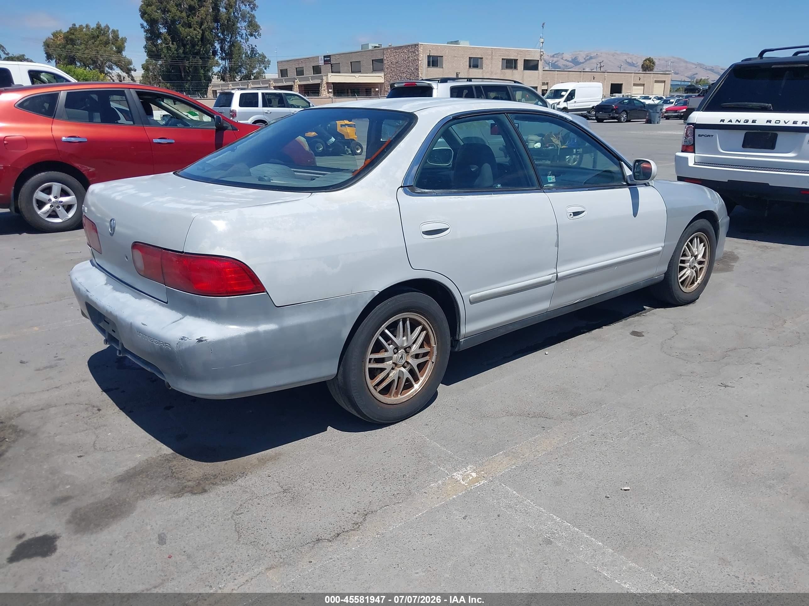 2000 Acura Integra Gs Silver vin: JH4DB7667YS003282
