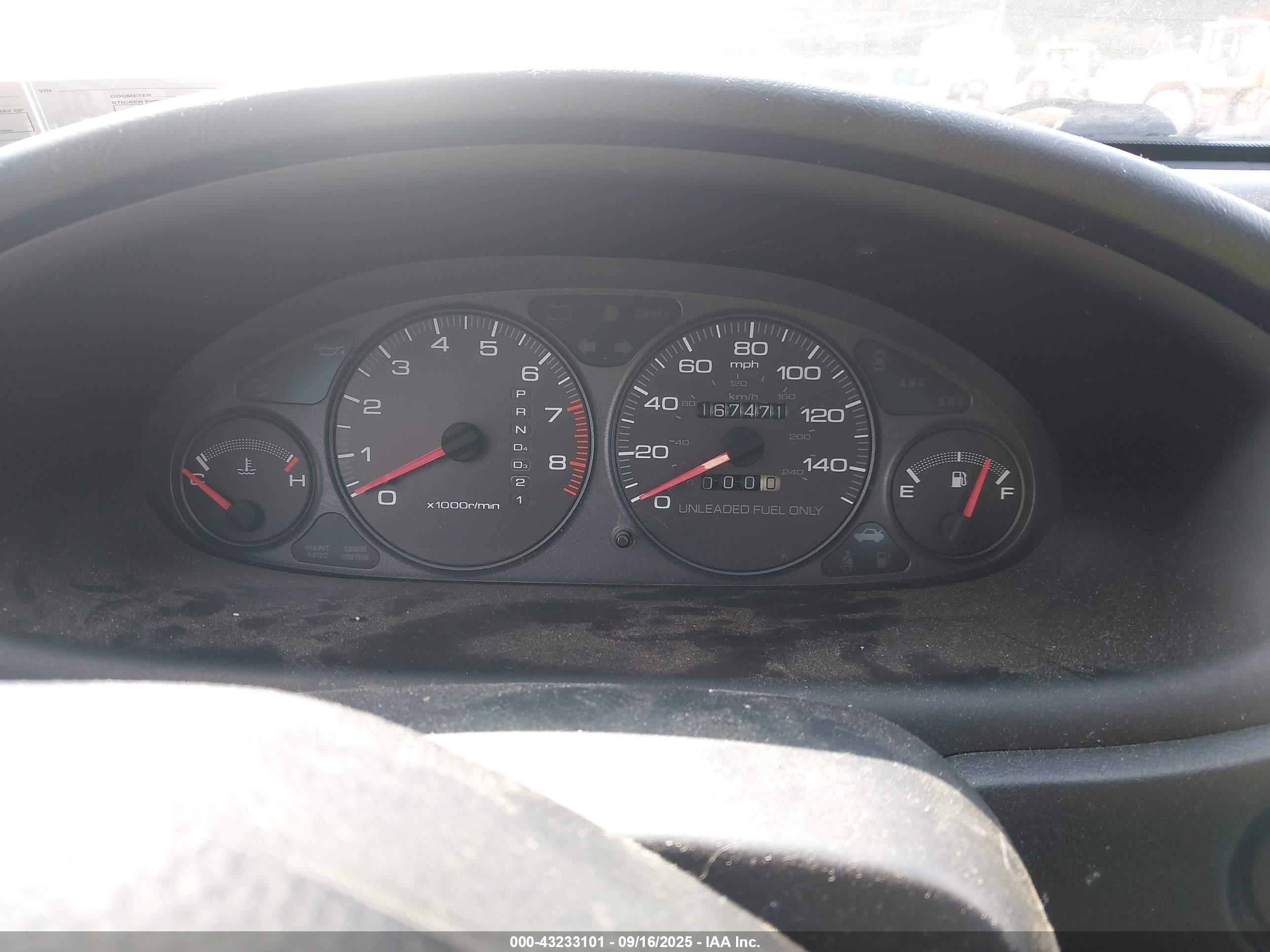 1998 Acura Integra Gs Silver vin: JH4DB7668WS001201
