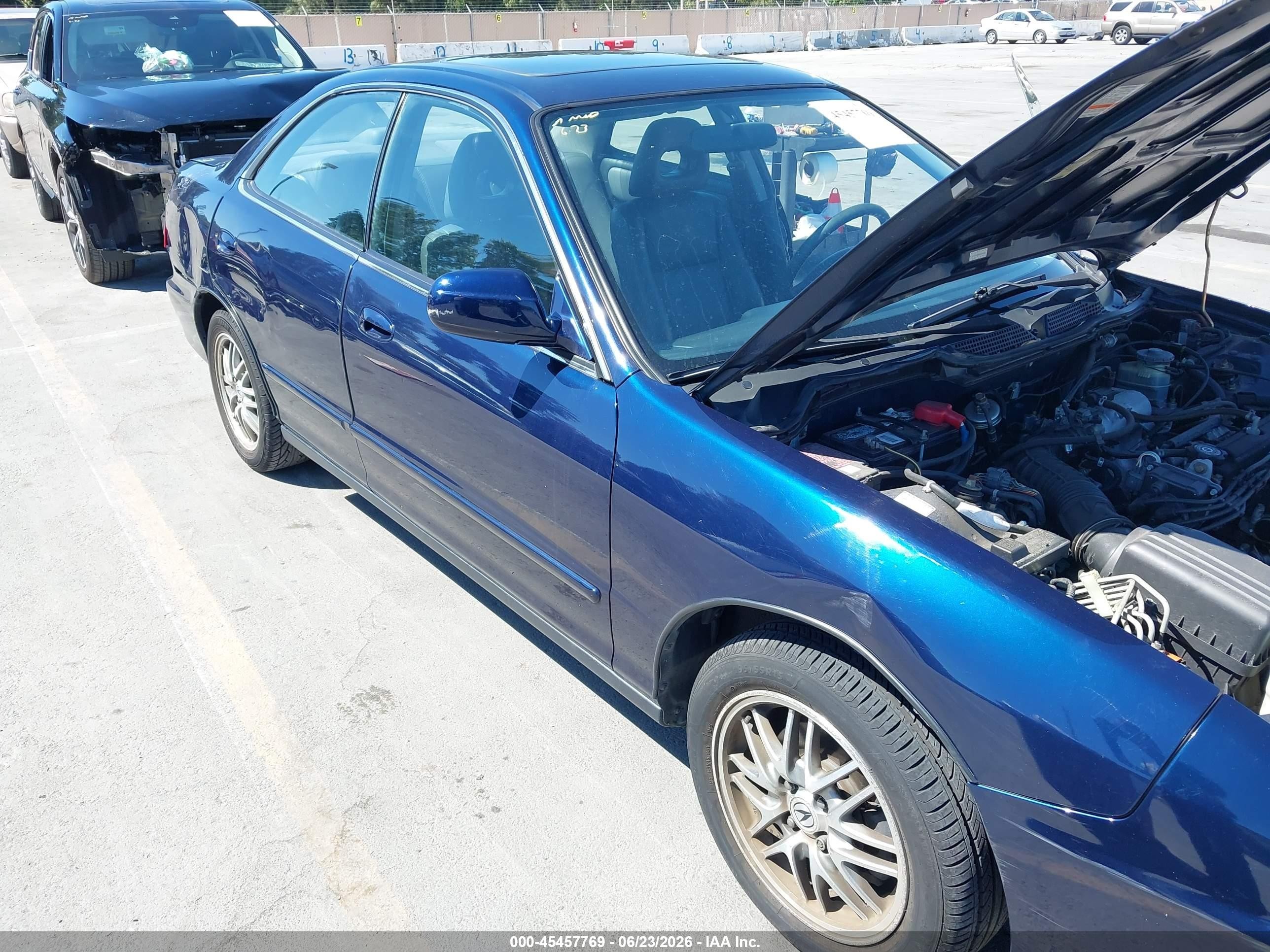 1998 Acura Integra Gs Blue vin: JH4DB7669WS005435