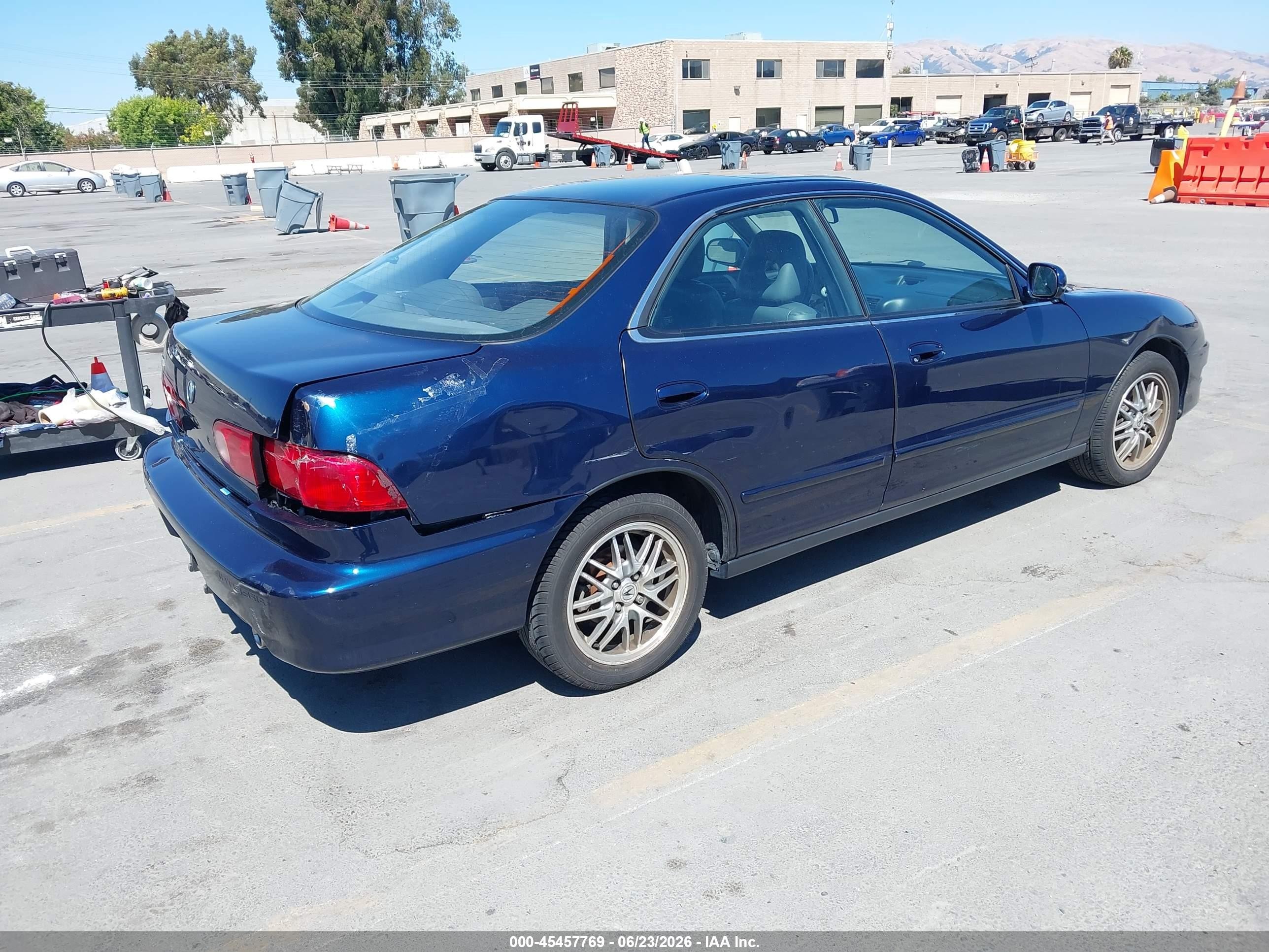 1998 Acura Integra Gs Blue vin: JH4DB7669WS005435