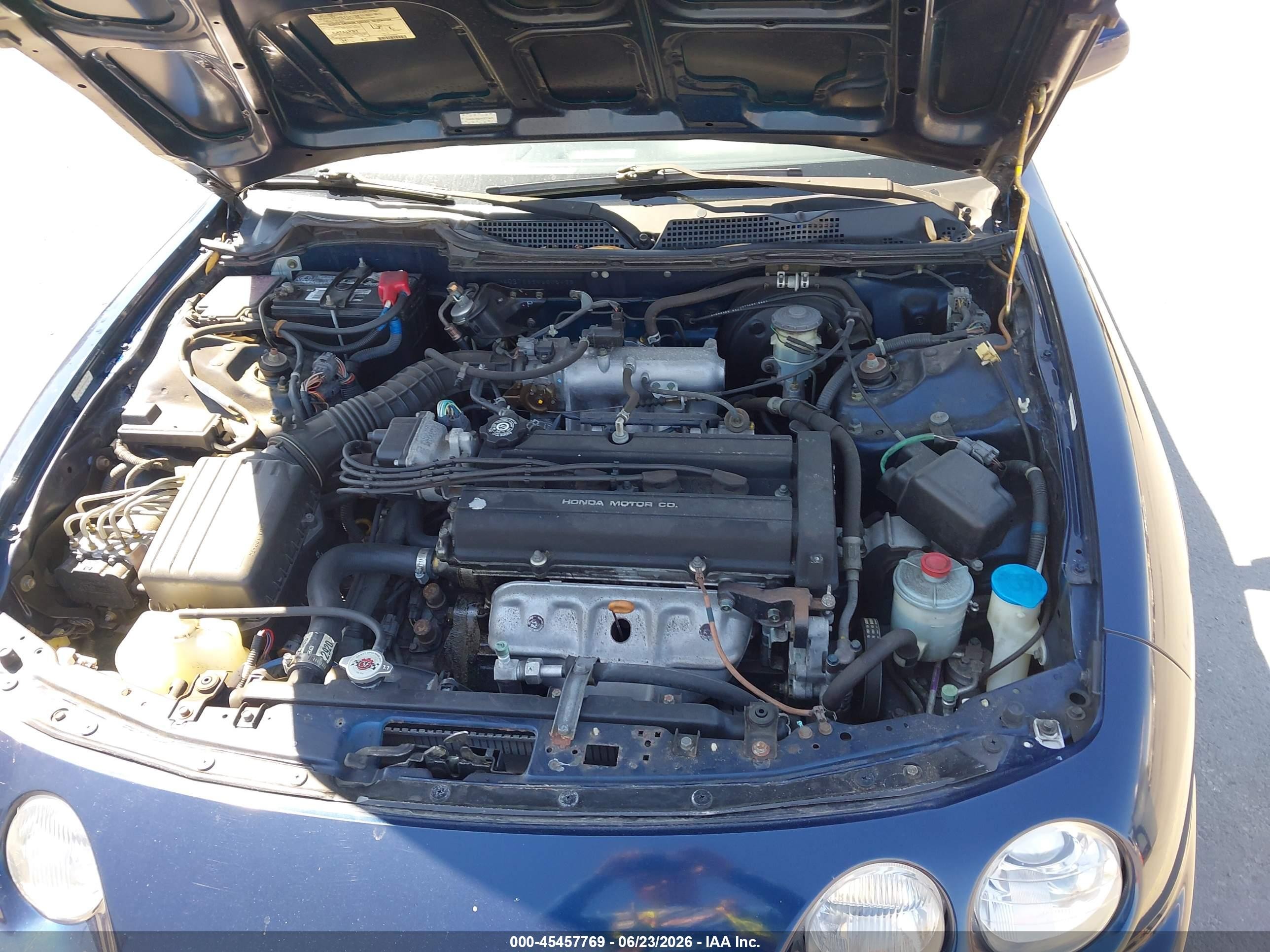 1998 Acura Integra Gs Blue vin: JH4DB7669WS005435
