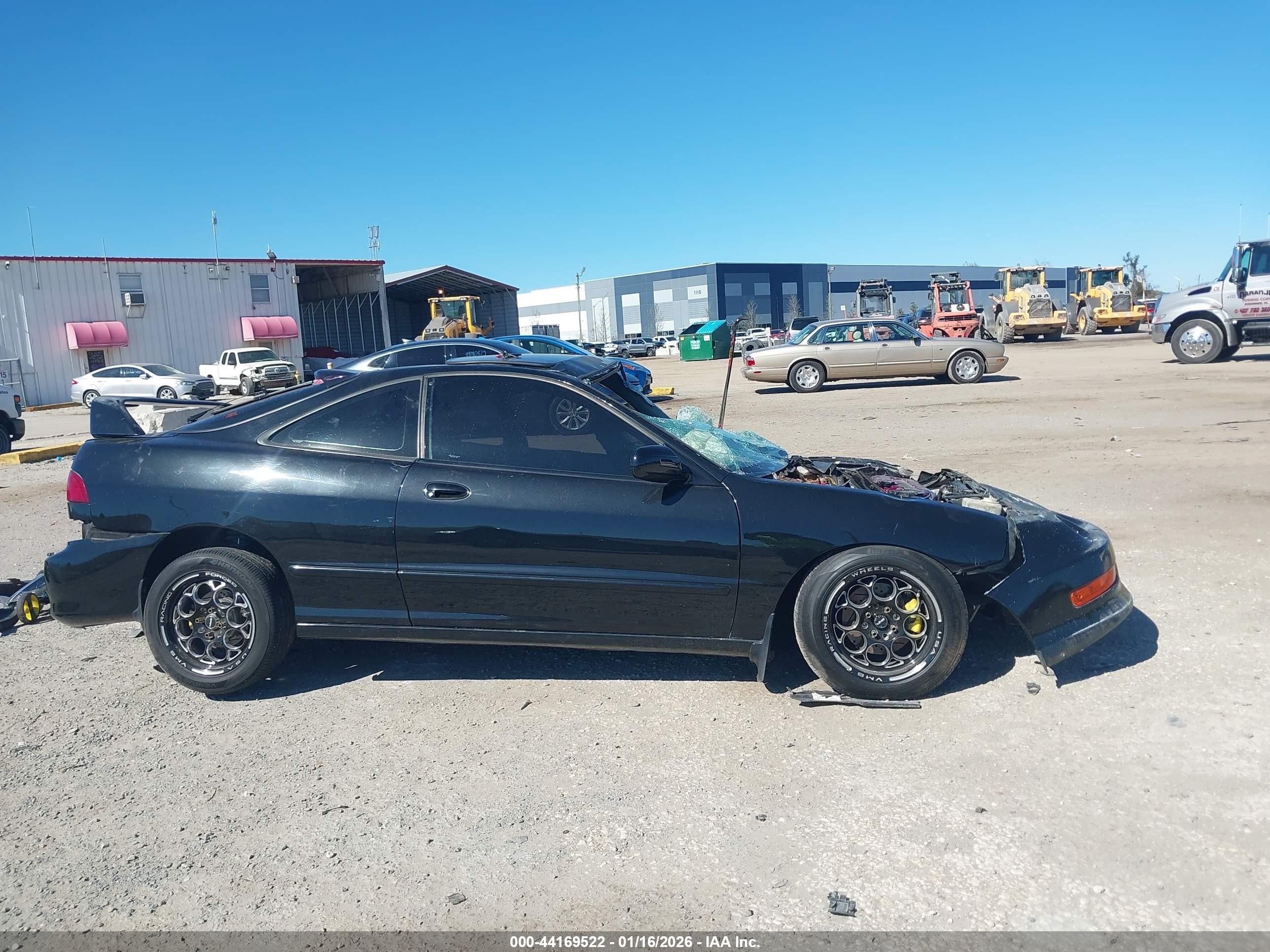 1998 Acura Integra Gs-r Black vin: JH4DC2385WS001677