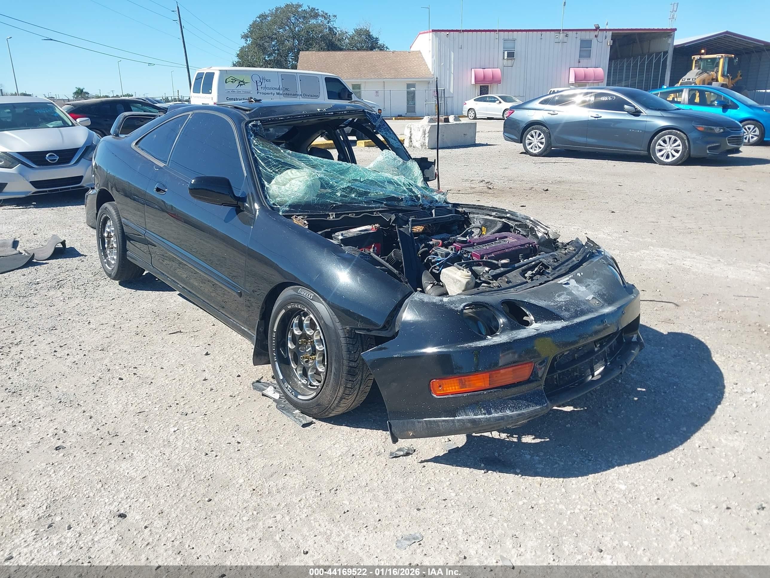 1998 Acura Integra Gs-r Black vin: JH4DC2385WS001677