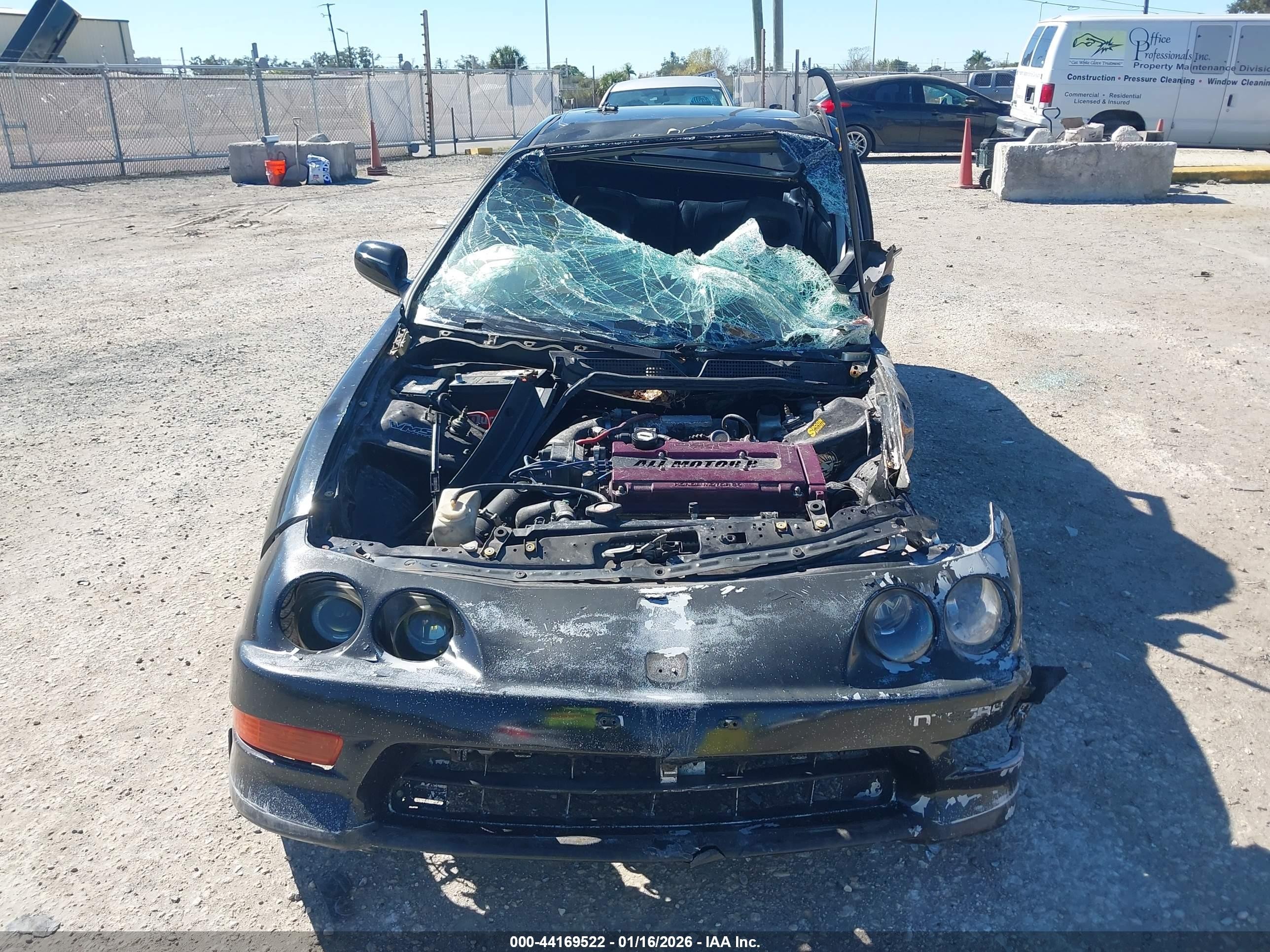 1998 Acura Integra Gs-r Black vin: JH4DC2385WS001677