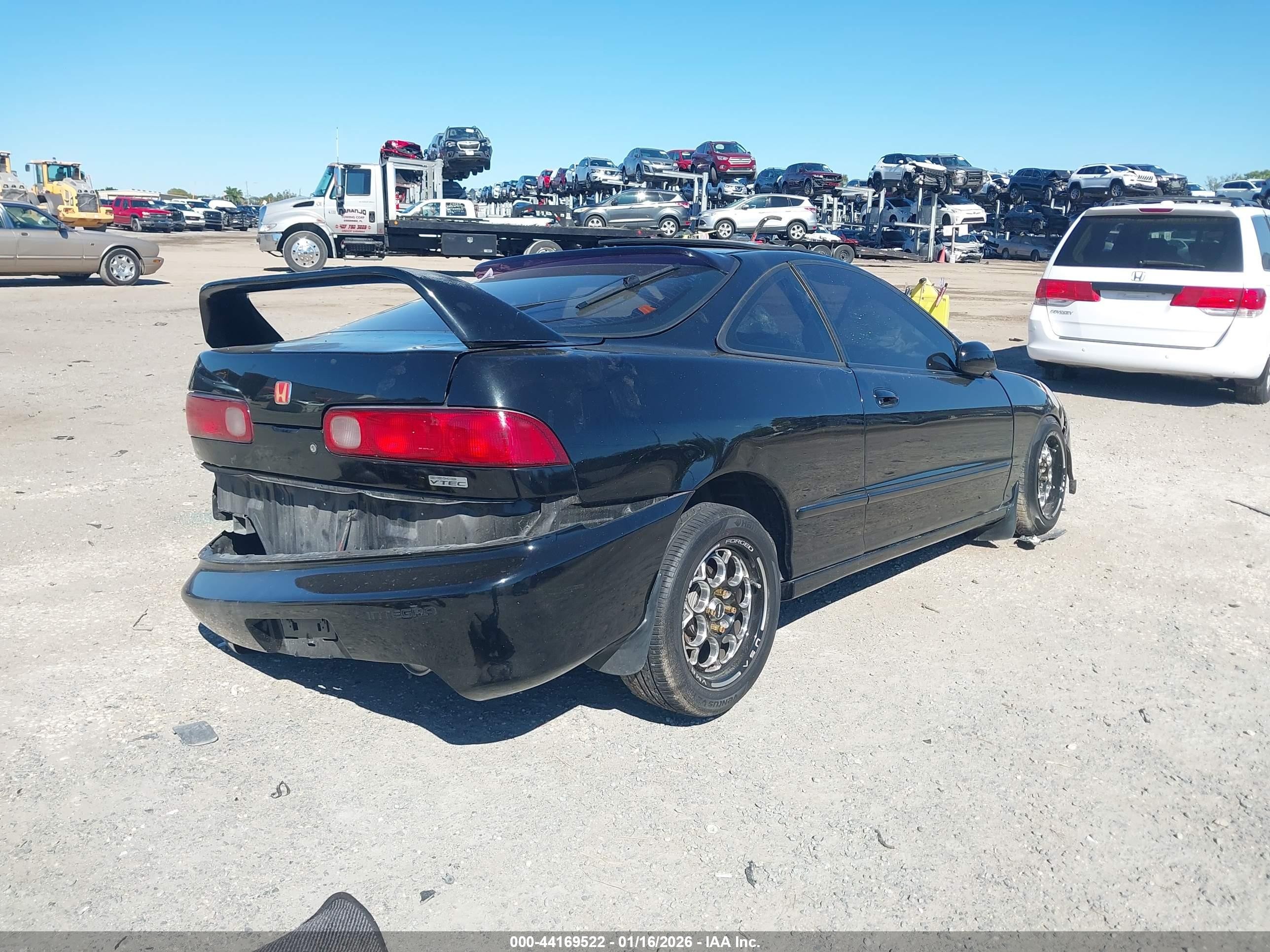 1998 Acura Integra Gs-r Black vin: JH4DC2385WS001677