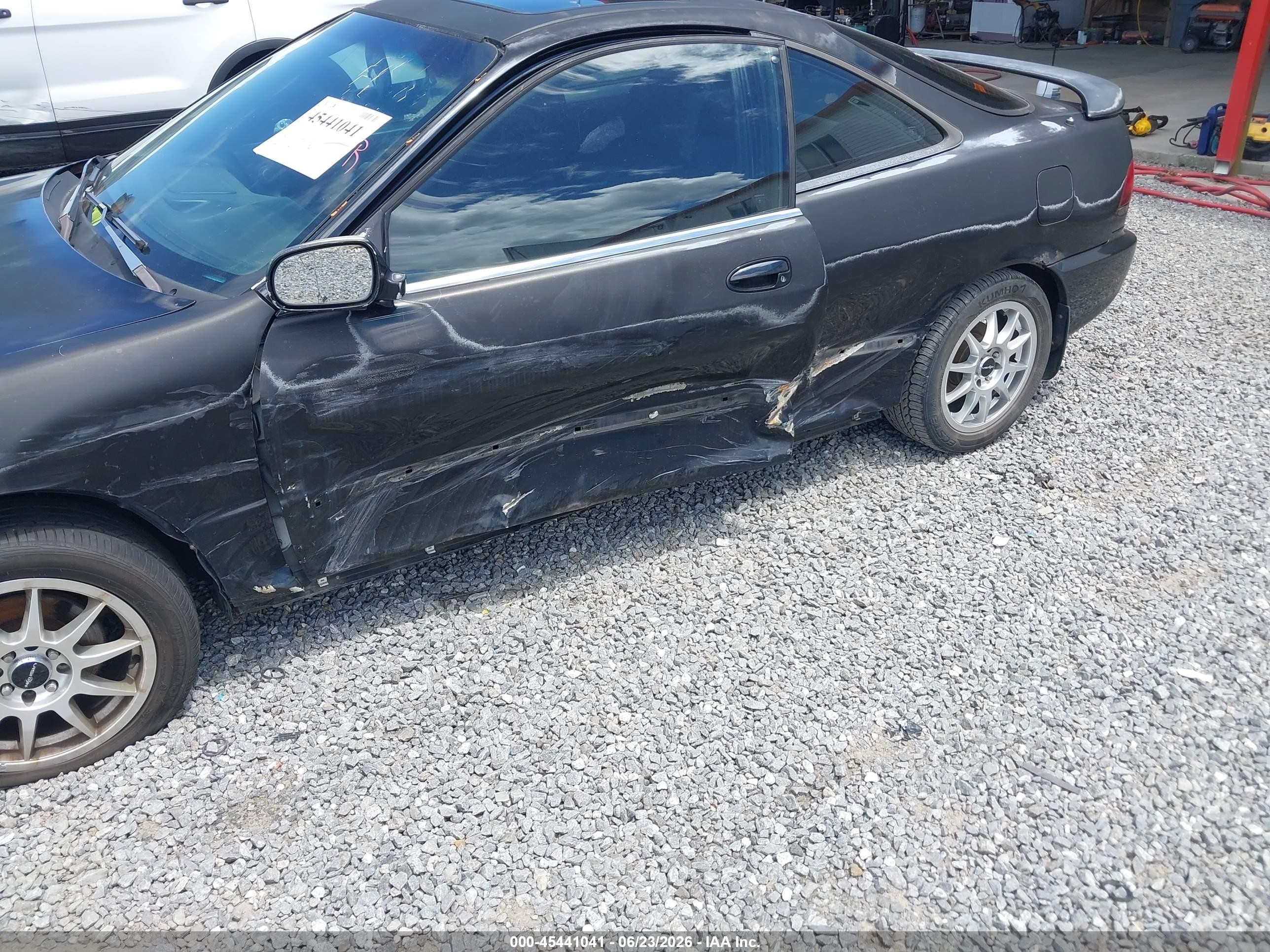 1996 Acura Integra Gsr Black vin: JH4DC2386TS000579