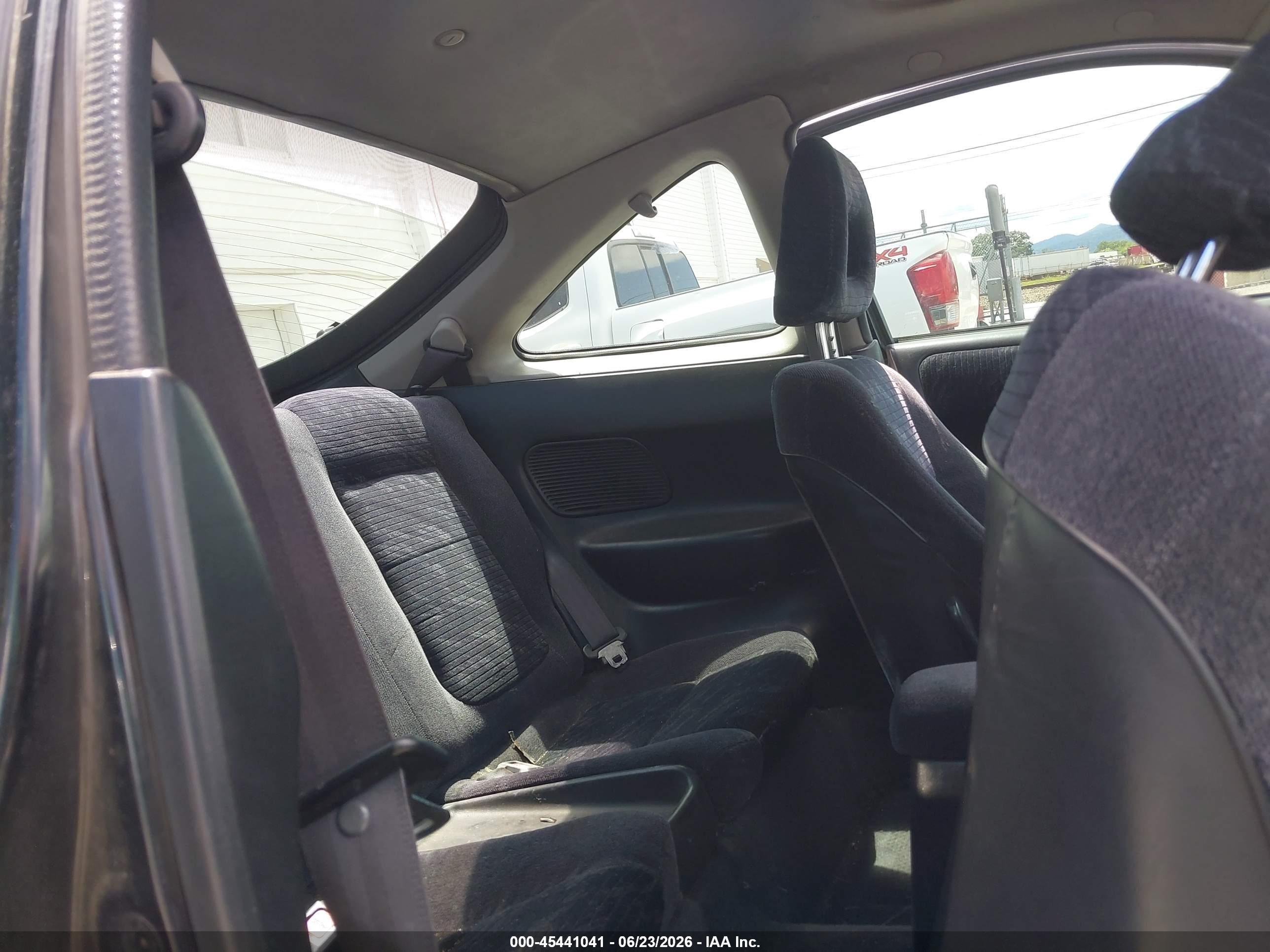 1996 Acura Integra Gsr Black vin: JH4DC2386TS000579