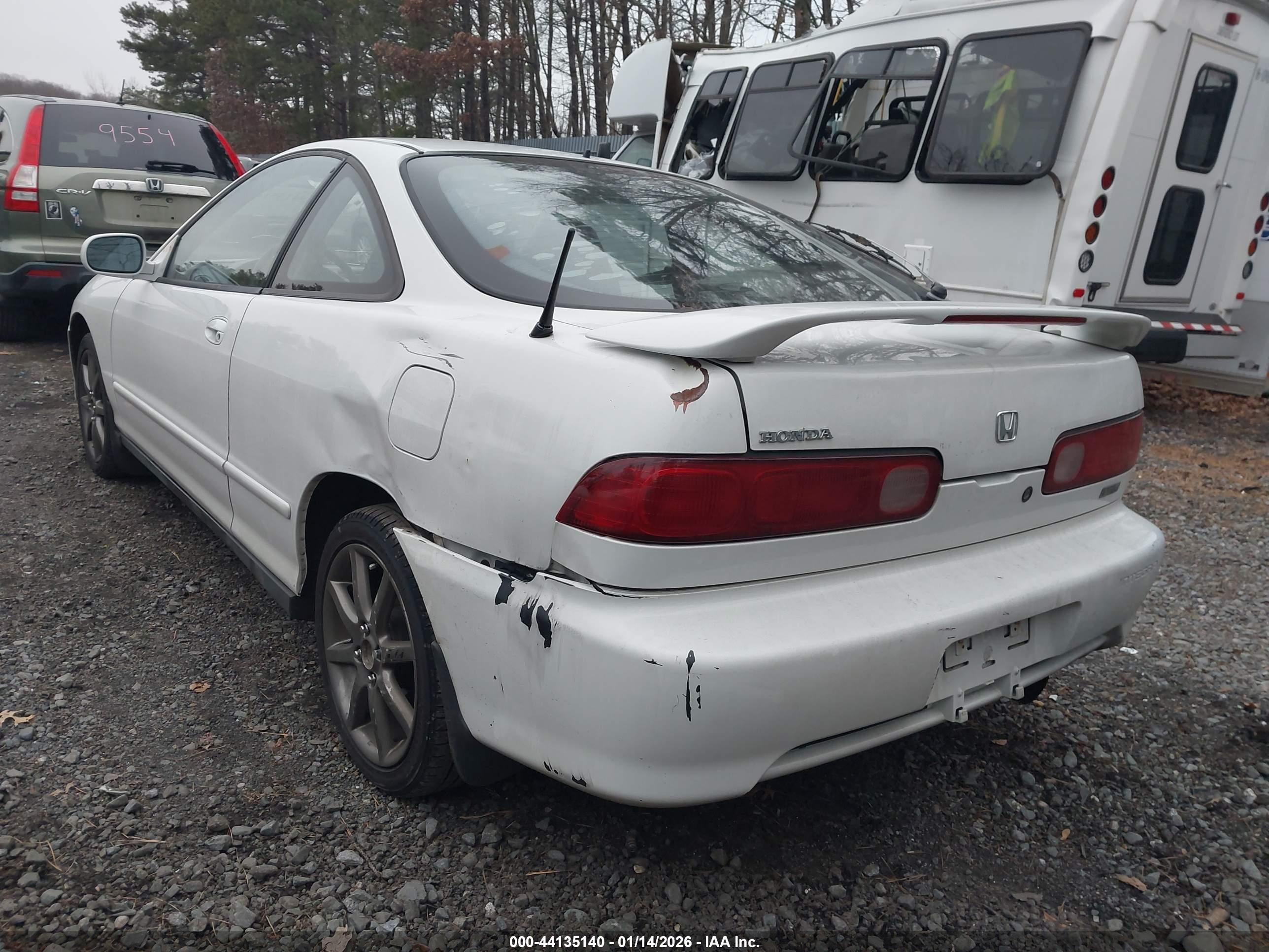 1998 Acura Integra Gs-r White vin: JH4DC2389WS000869