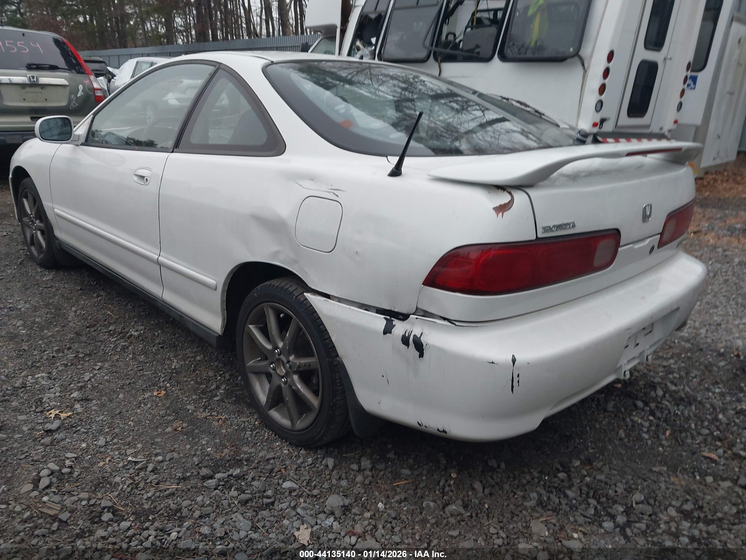 1998 Acura Integra Gs-r White vin: JH4DC2389WS000869