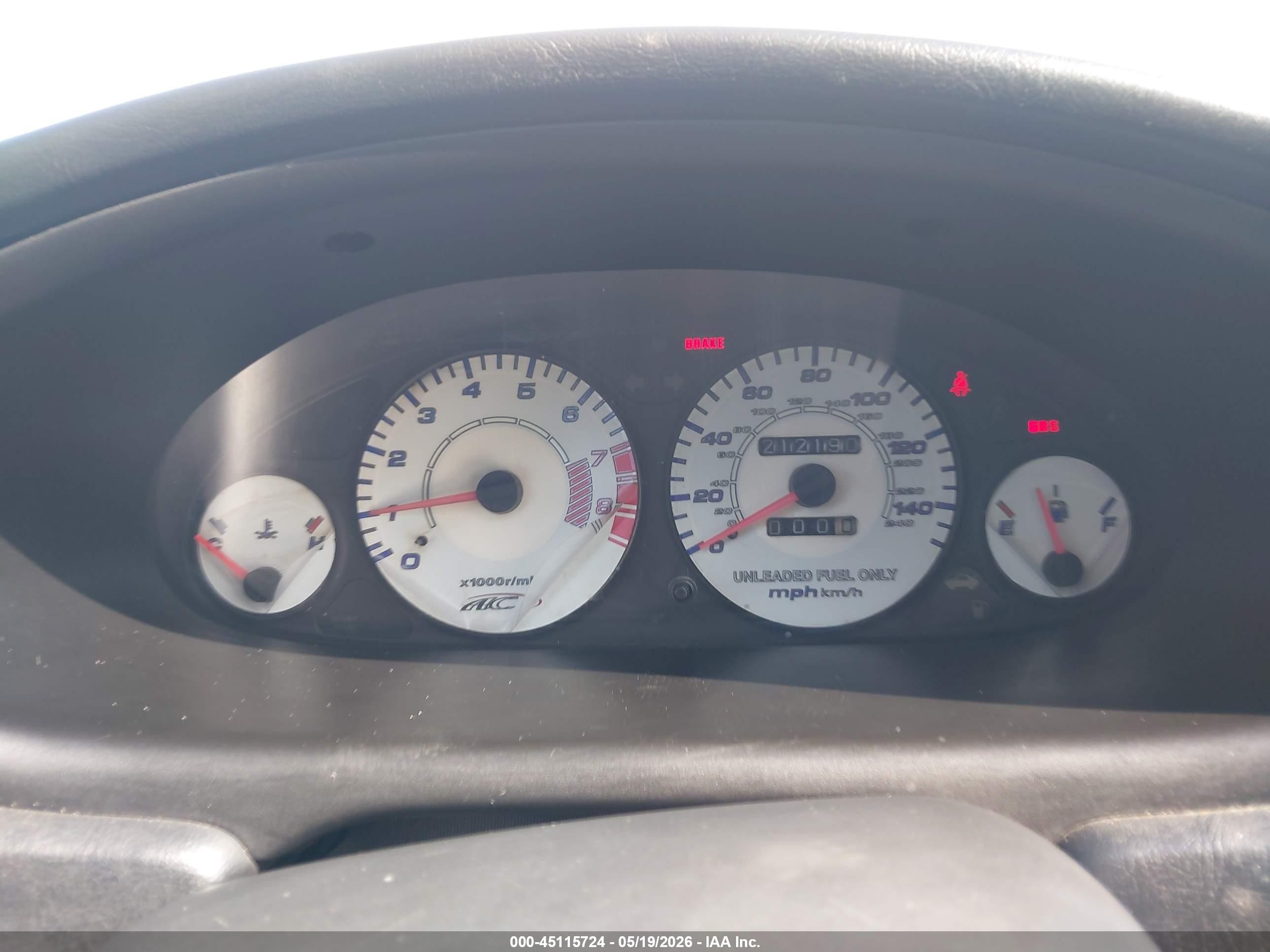 1997 Acura Integra Gs/rs Белый vin: JH4DC4341VS018323
