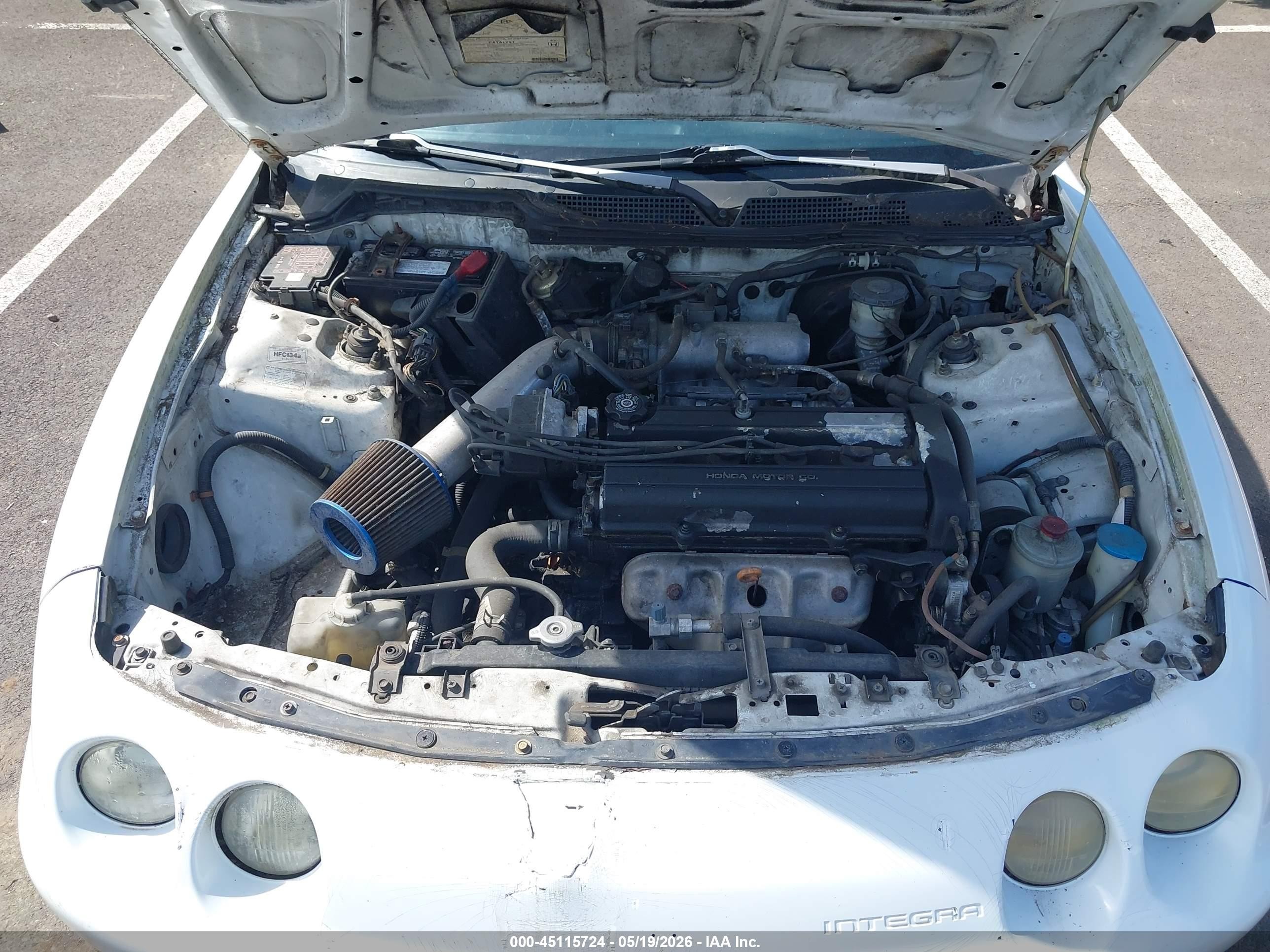 1997 Acura Integra Gs/rs Белый vin: JH4DC4341VS018323