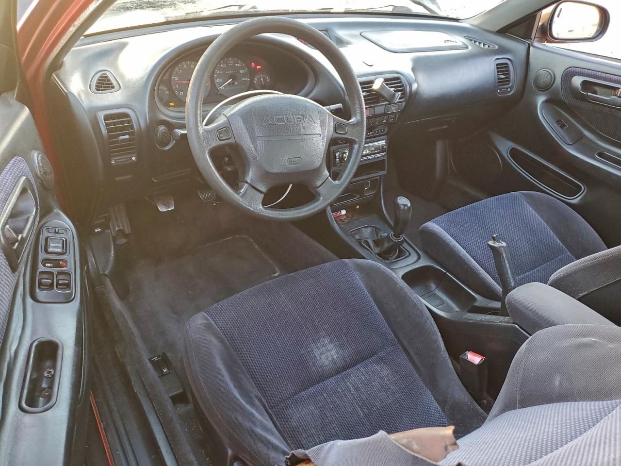 1997 Acura Integra Rs Red vin: JH4DC4347VS000361