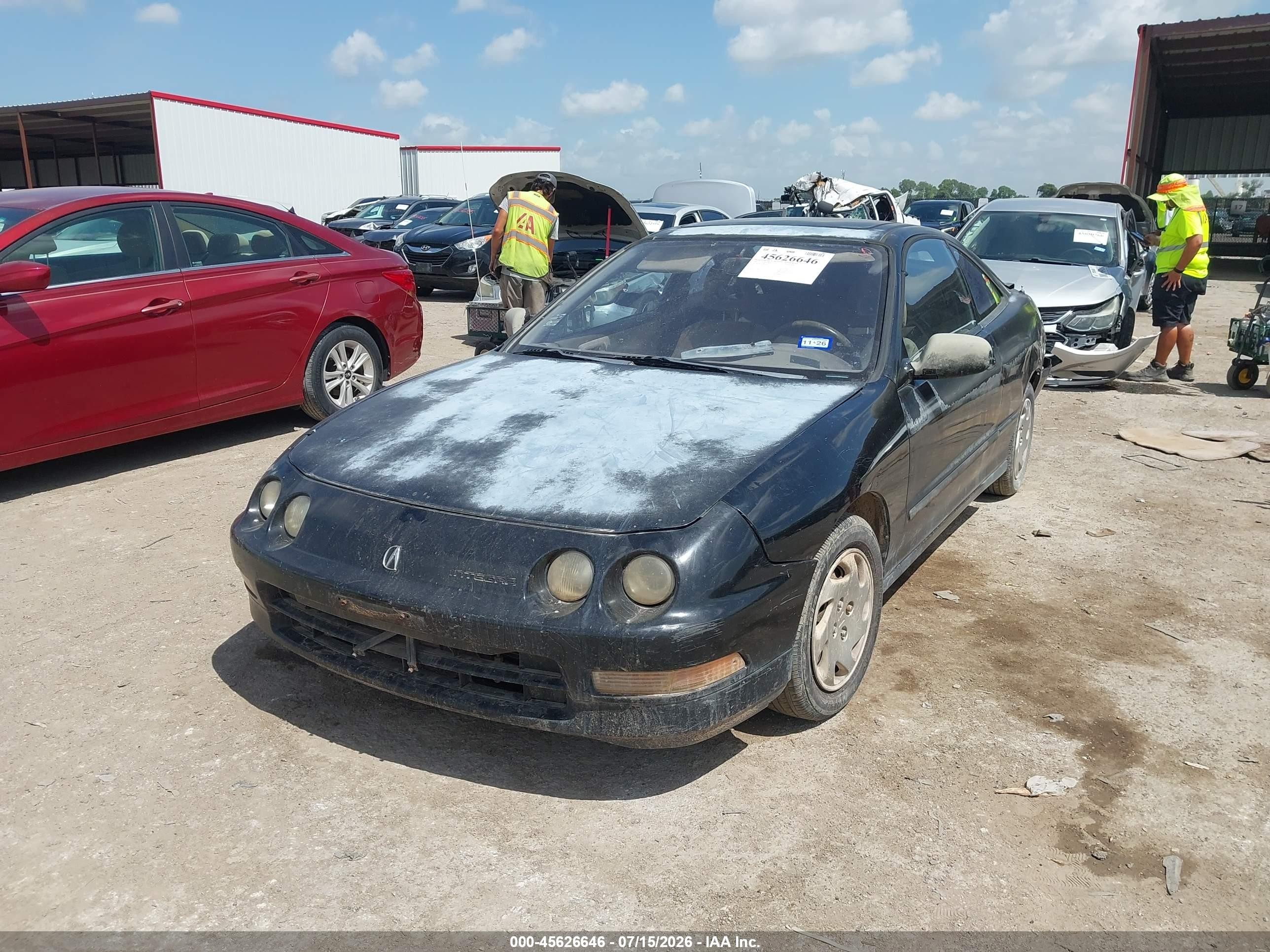1994 Acura Integra Ls Black vin: JH4DC4350RS013032