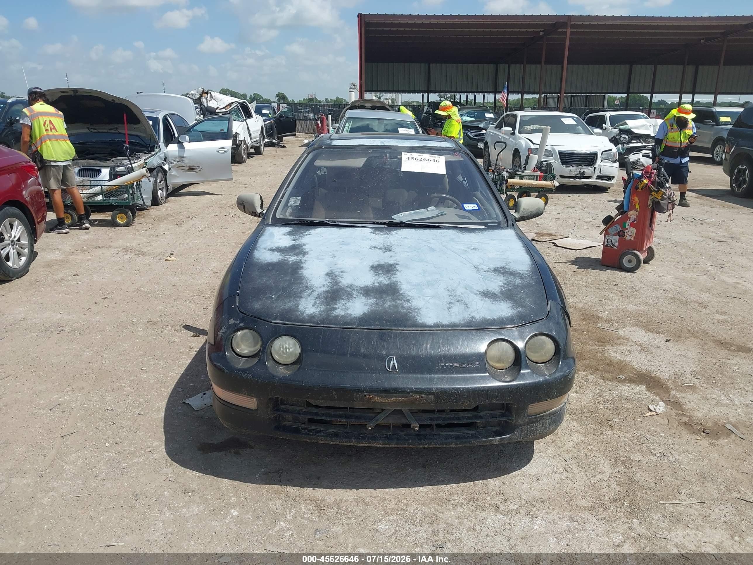1994 Acura Integra Ls Black vin: JH4DC4350RS013032