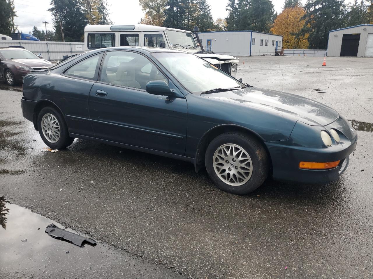 1998 Acura Integra Ls Green vin: JH4DC4350WS020672