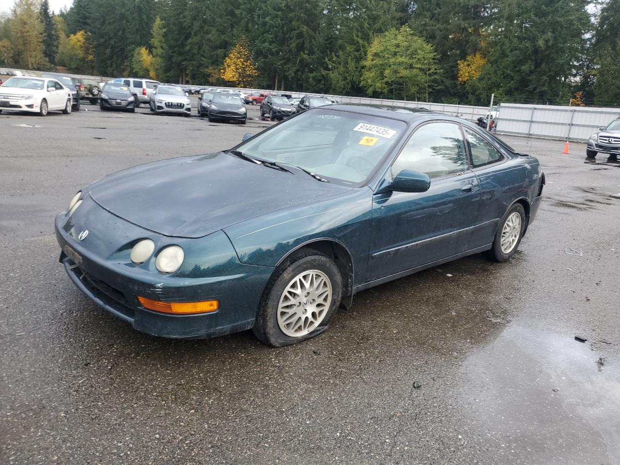 1998 Acura Integra Ls Green vin: JH4DC4350WS020672