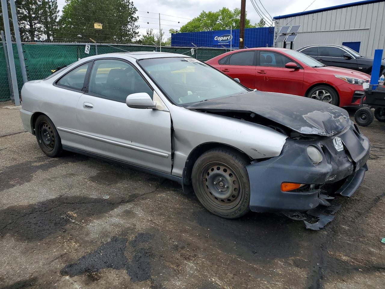1998 Acura Integra Ls Silver vin: JH4DC4352WS005512