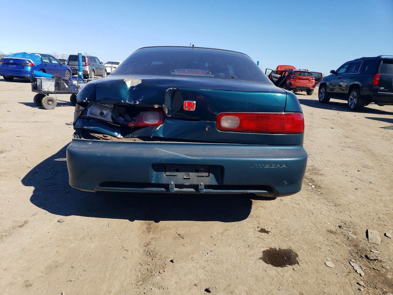 1998 Acura Integra Ls Teal vin: JH4DC4353WS012789