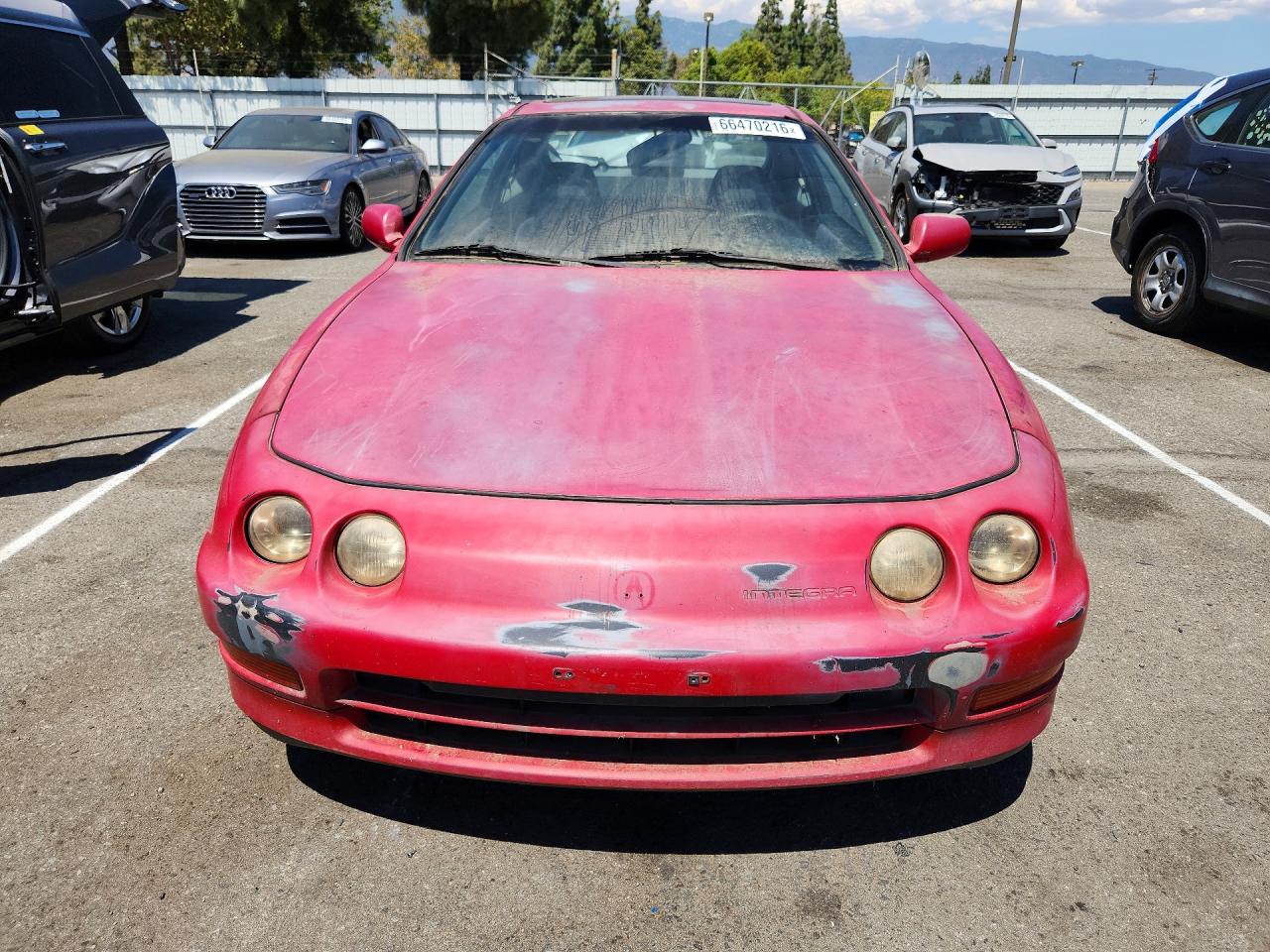 1995 Acura Integra Ls Red vin: JH4DC4354SS039901