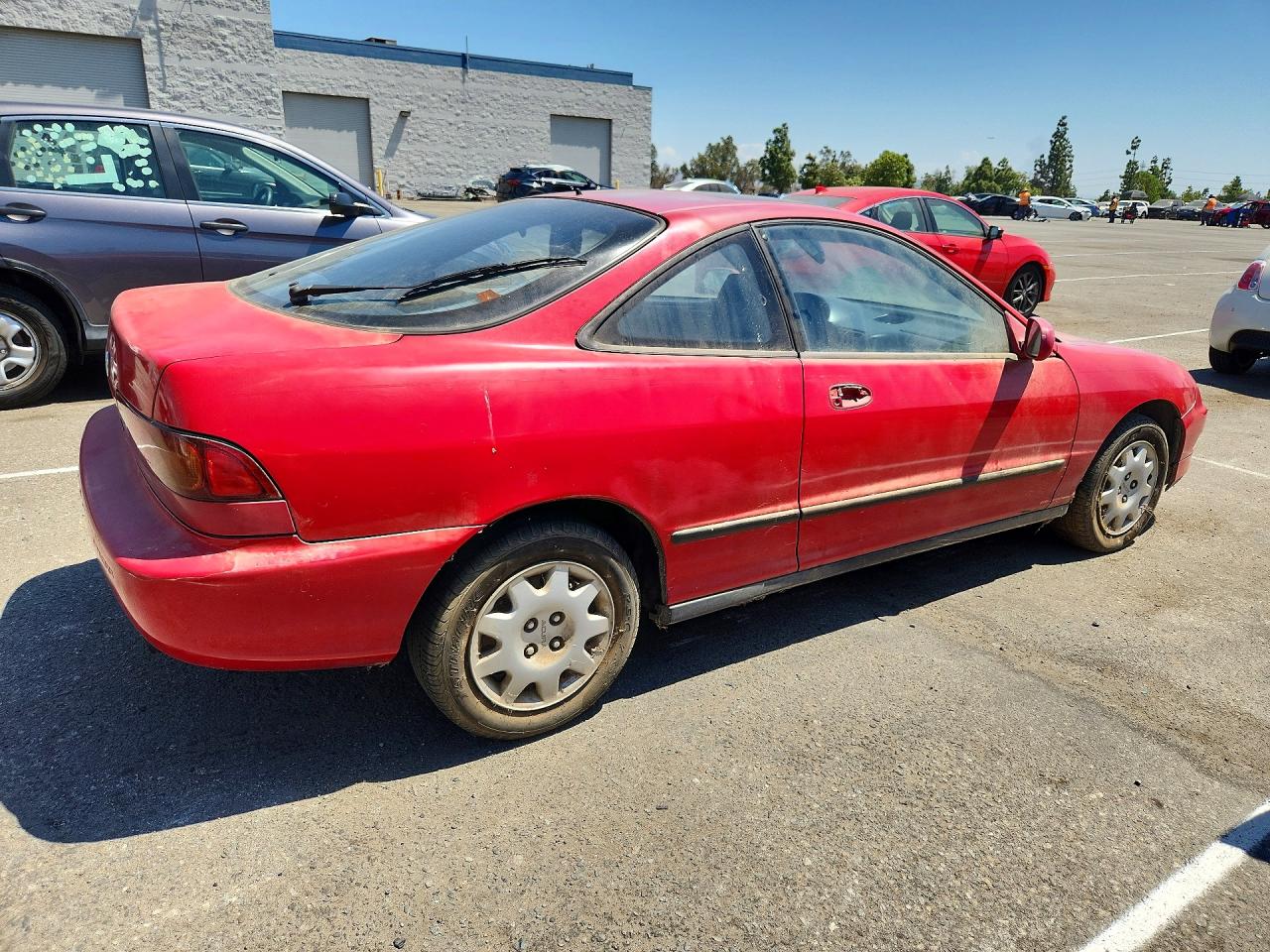 1995 Acura Integra Ls Red vin: JH4DC4354SS039901