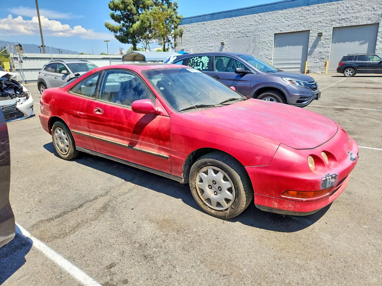 1995 Acura Integra Ls Red vin: JH4DC4354SS039901