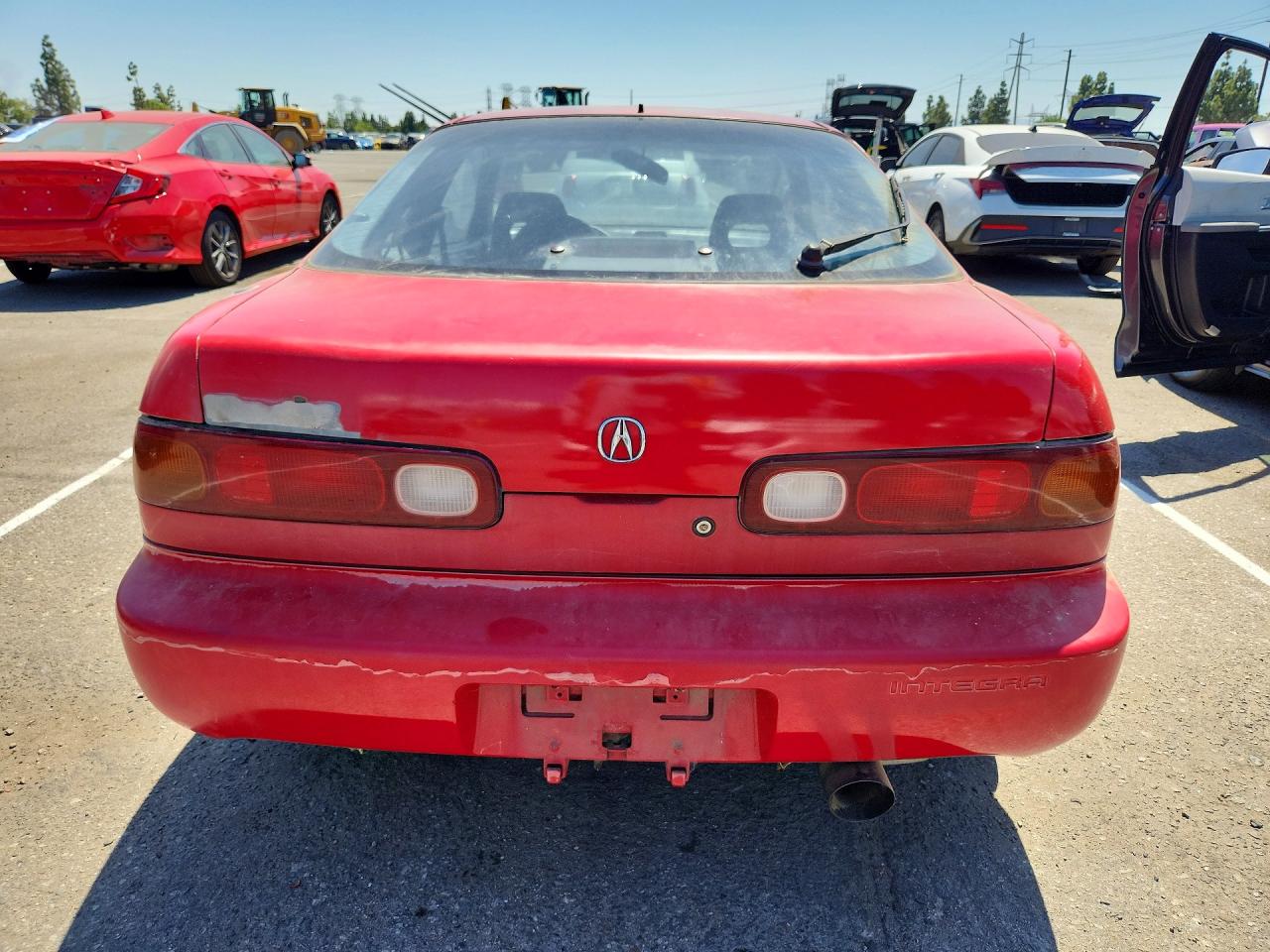 1995 Acura Integra Ls Red vin: JH4DC4354SS039901