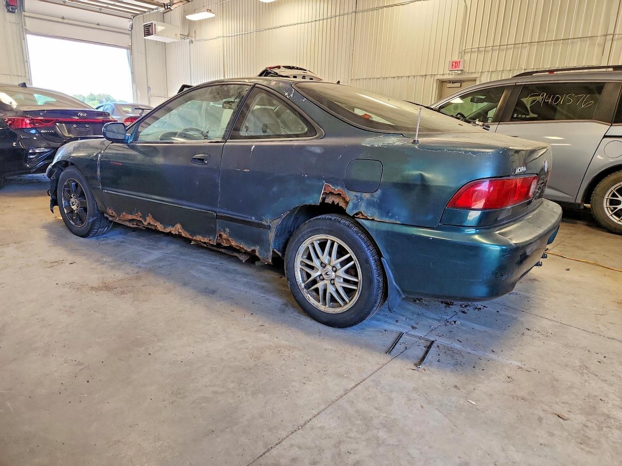 1999 Acura Integra Ls Teal vin: JH4DC4354XS005268