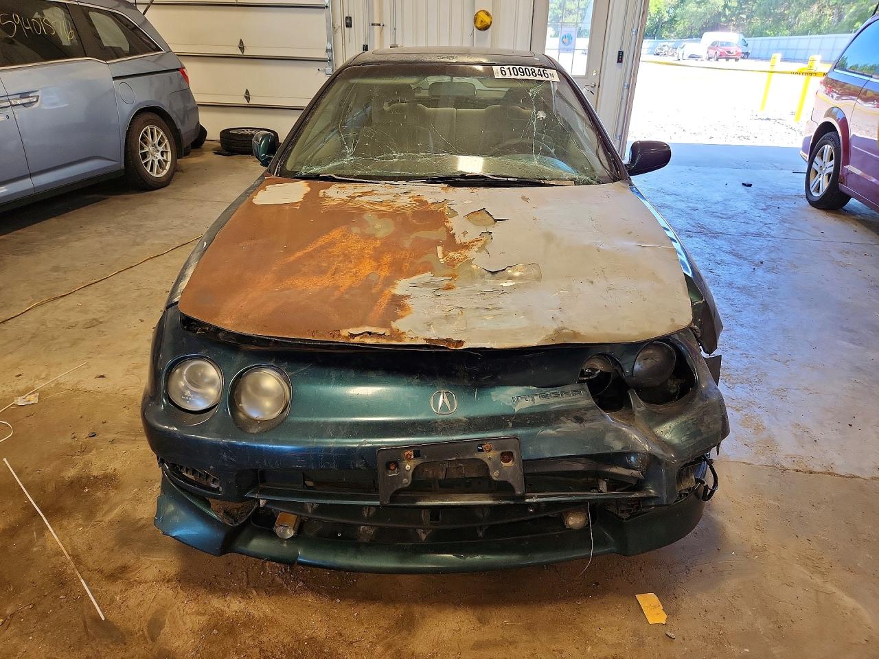1999 Acura Integra Ls Teal vin: JH4DC4354XS005268