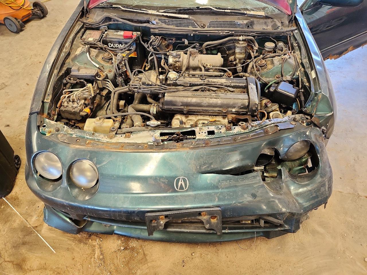 1999 Acura Integra Ls Teal vin: JH4DC4354XS005268