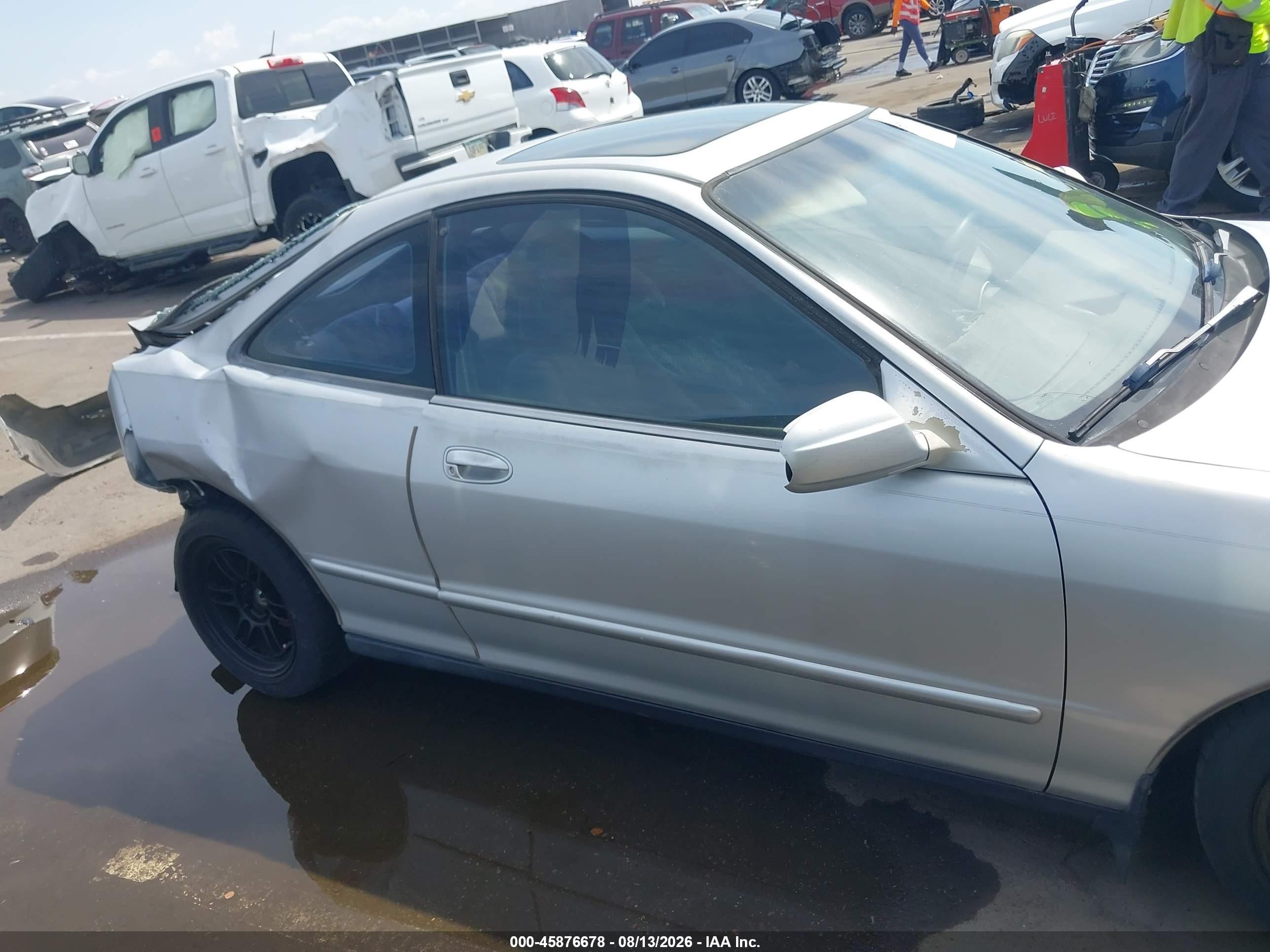 2000 Acura Integra Ls Silver vin: JH4DC4354YS002758