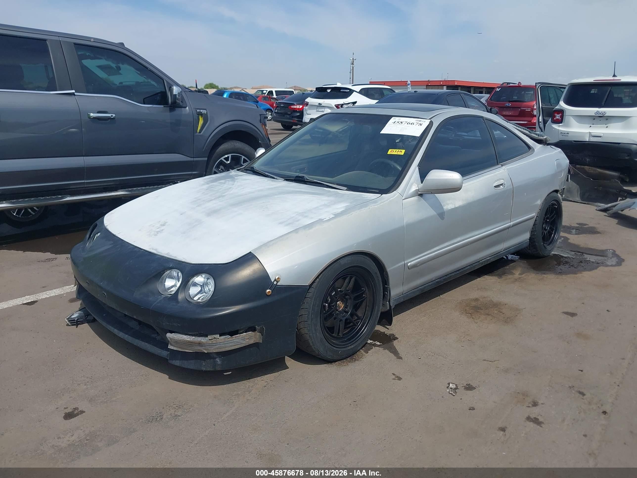 2000 Acura Integra Ls Silver vin: JH4DC4354YS002758