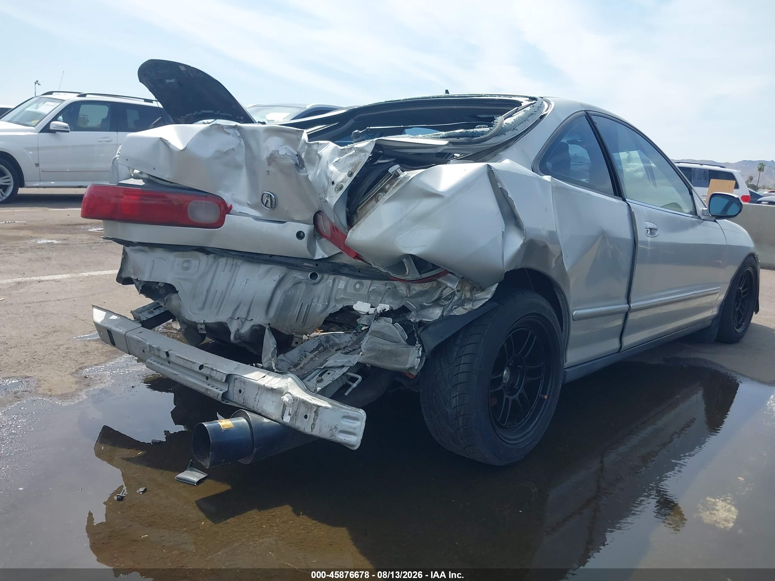 2000 Acura Integra Ls Silver vin: JH4DC4354YS002758