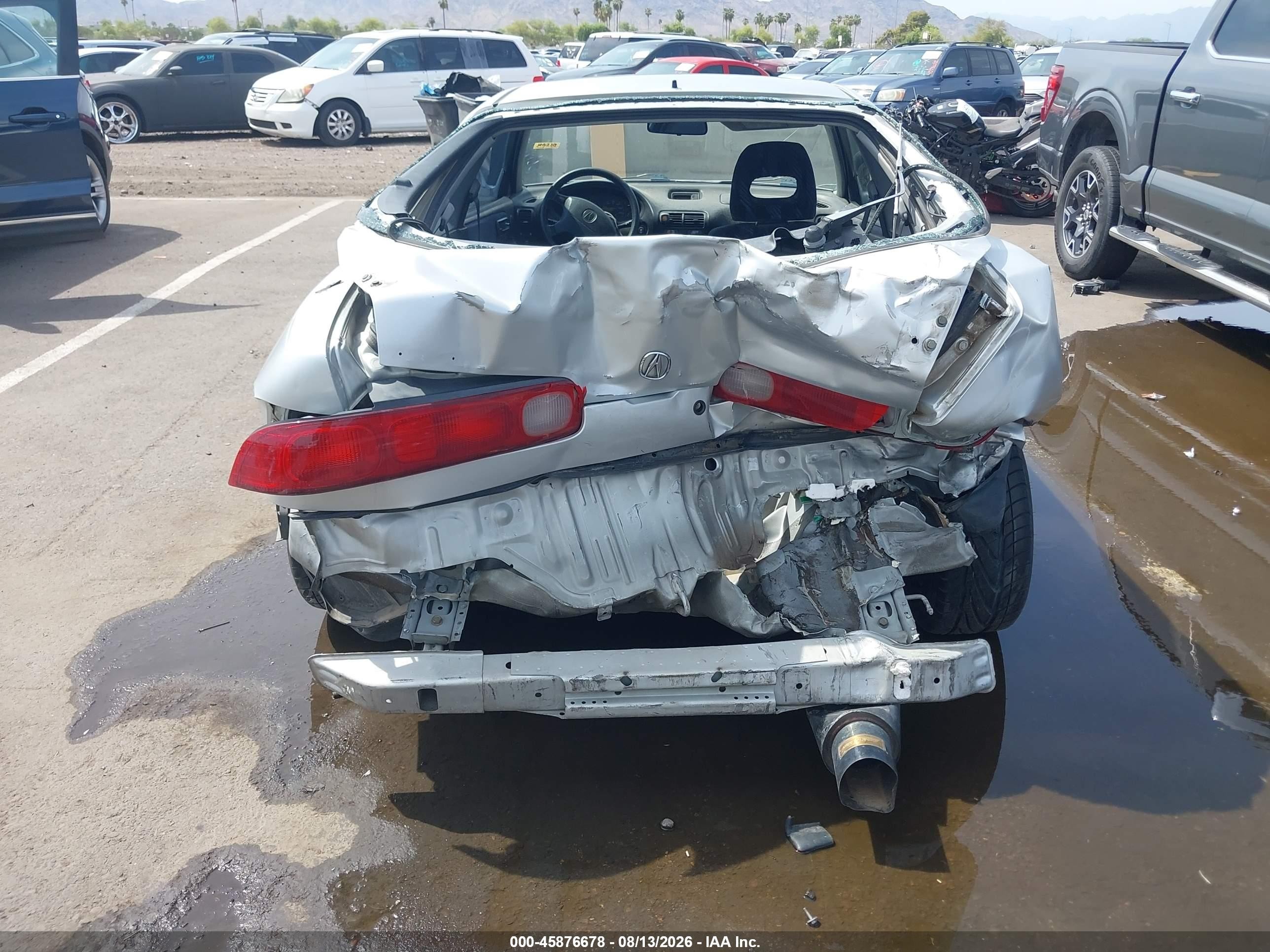 2000 Acura Integra Ls Silver vin: JH4DC4354YS002758
