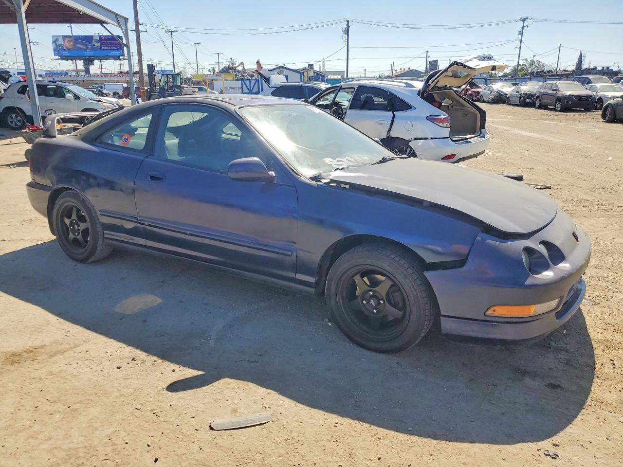 1997 Acura Integra Ls Blue vin: JH4DC4356VS018228