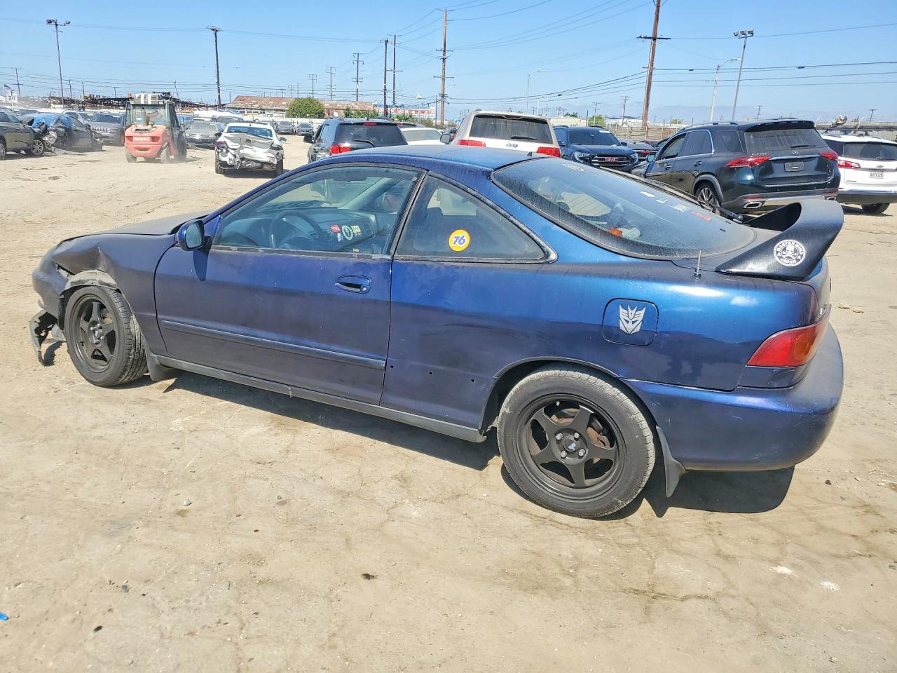 1997 Acura Integra Ls Blue vin: JH4DC4356VS018228