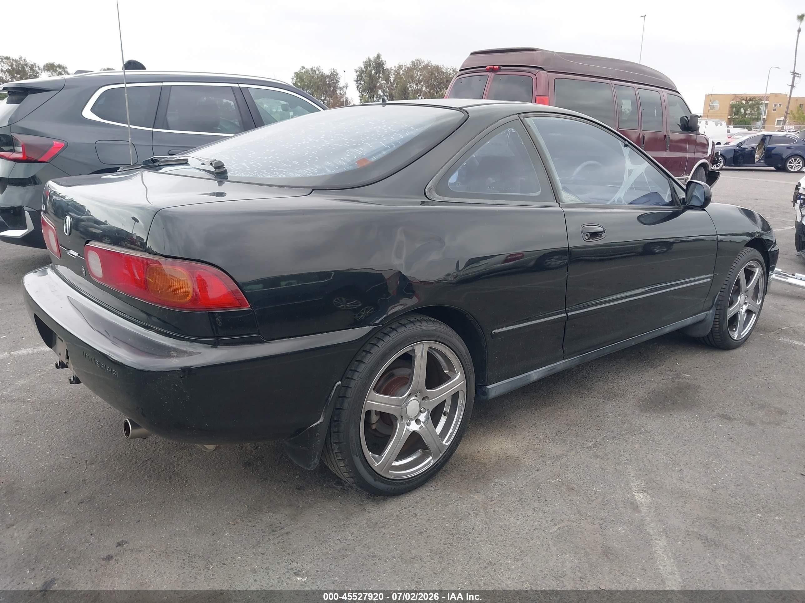 1994 Acura Integra Ls Black vin: JH4DC4358RS012372
