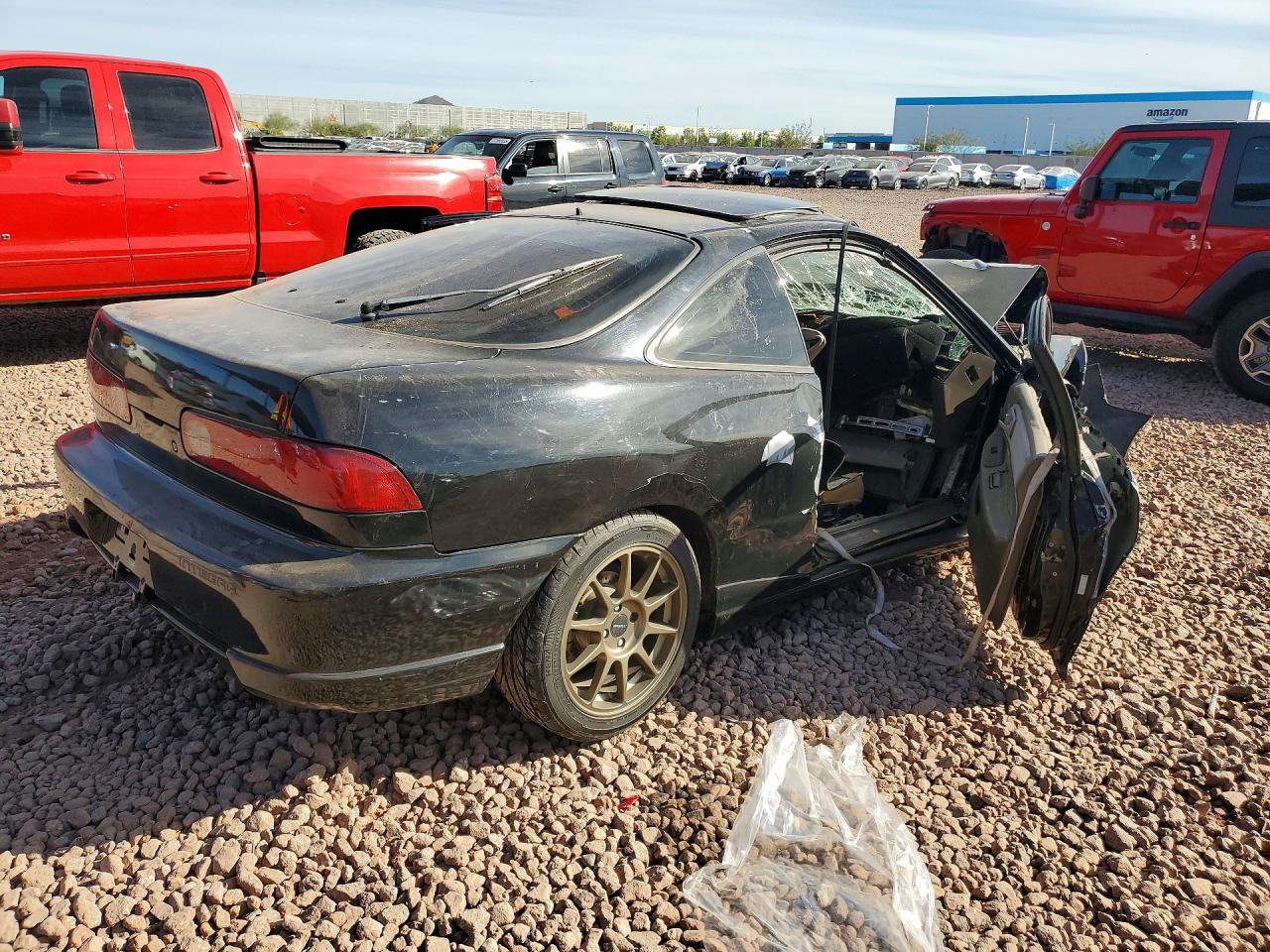 1998 Acura Integra Ls Black vin: JH4DC4358WS011783
